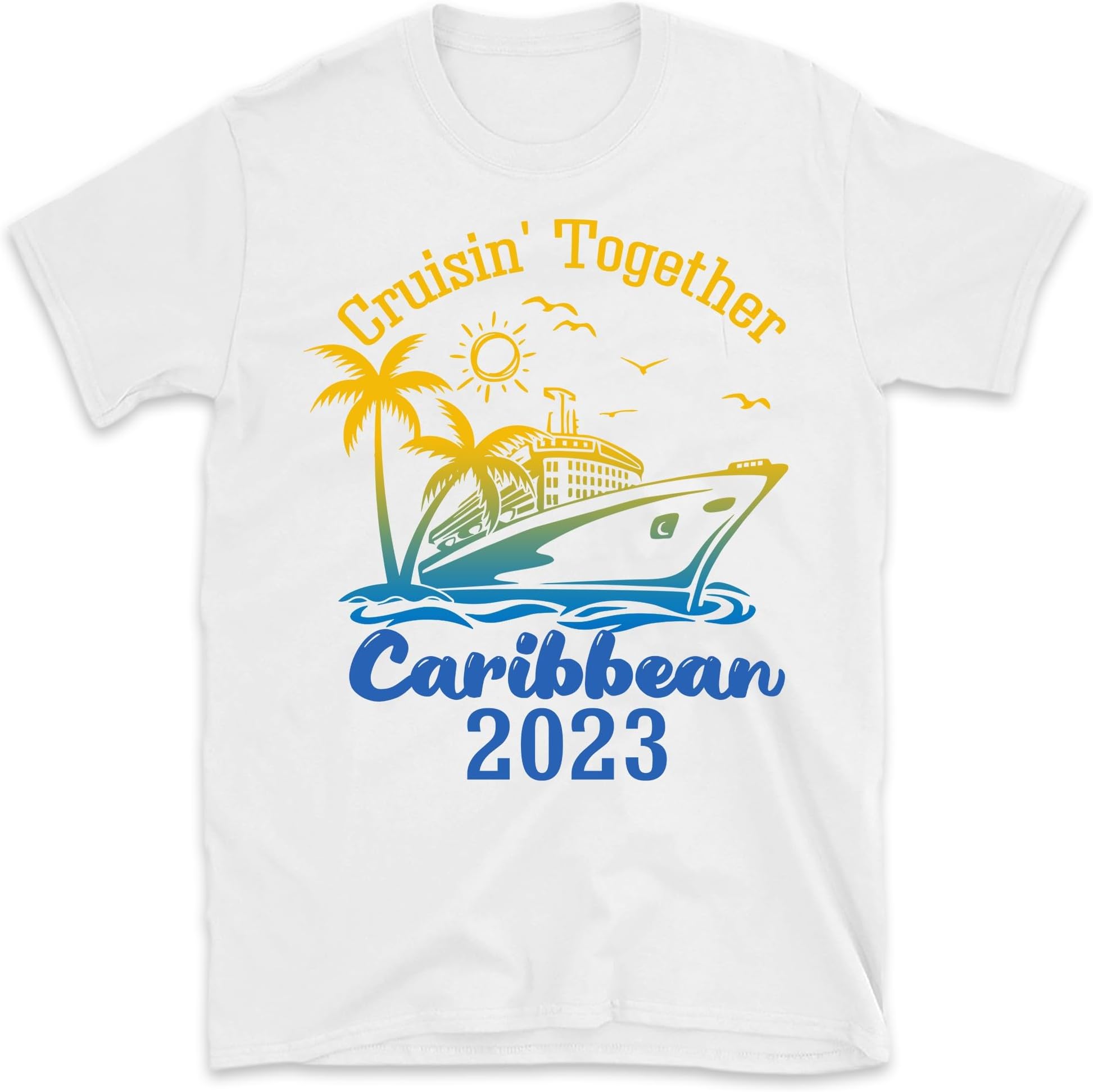 Family Caribbean Cruisin Together Shirt, Caribbean Trip Shirt, Caribbean Cruise Shirt, Matching Cruise Trip Tee, Family Vacation 2023 Shirt, Family Summer Shirt, Cruise Squad Vacation Shirt