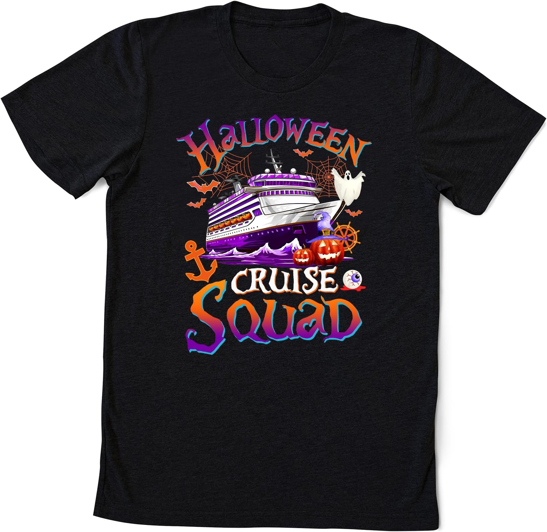 Halloween Cruise Squad Cruising Crew Spooky Season Shirt, Family Halloween Cruise Shirt, Family Cruise Shirt, Halloween Cruise Trip