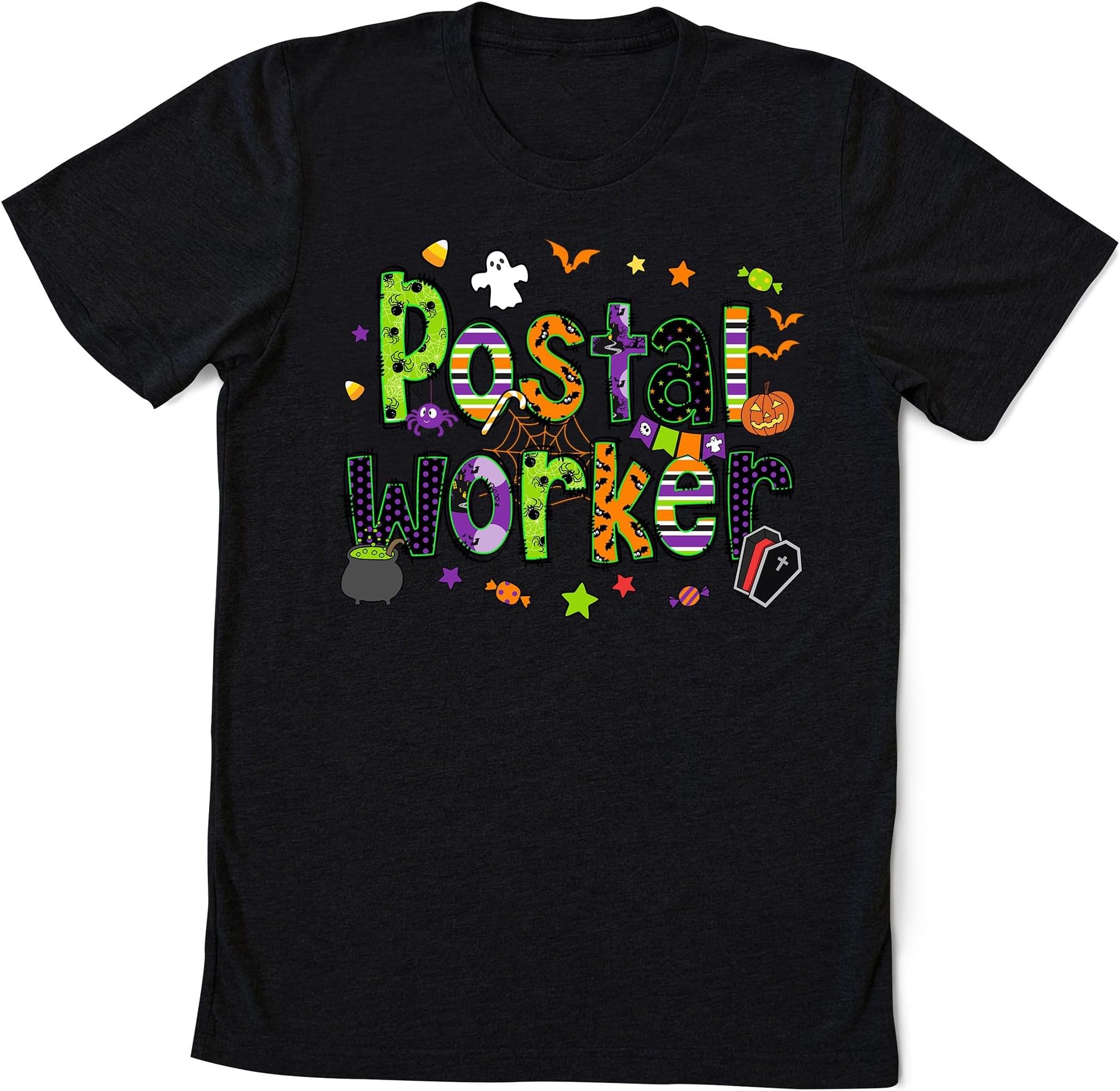 Postal Worker Shirt, Postal Worker Halloween Shirt, Mailman Halloween Shirt, Mail Worker Gift, Mail Lady Shirt