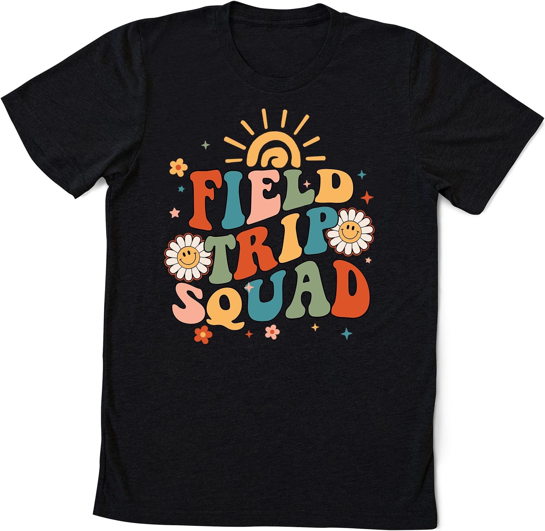 Field Trip Squad Groovy Field Day 2023 T-Shirt, School Field Trip, Students Matching Shirt, 2023 Field Trip Surprise