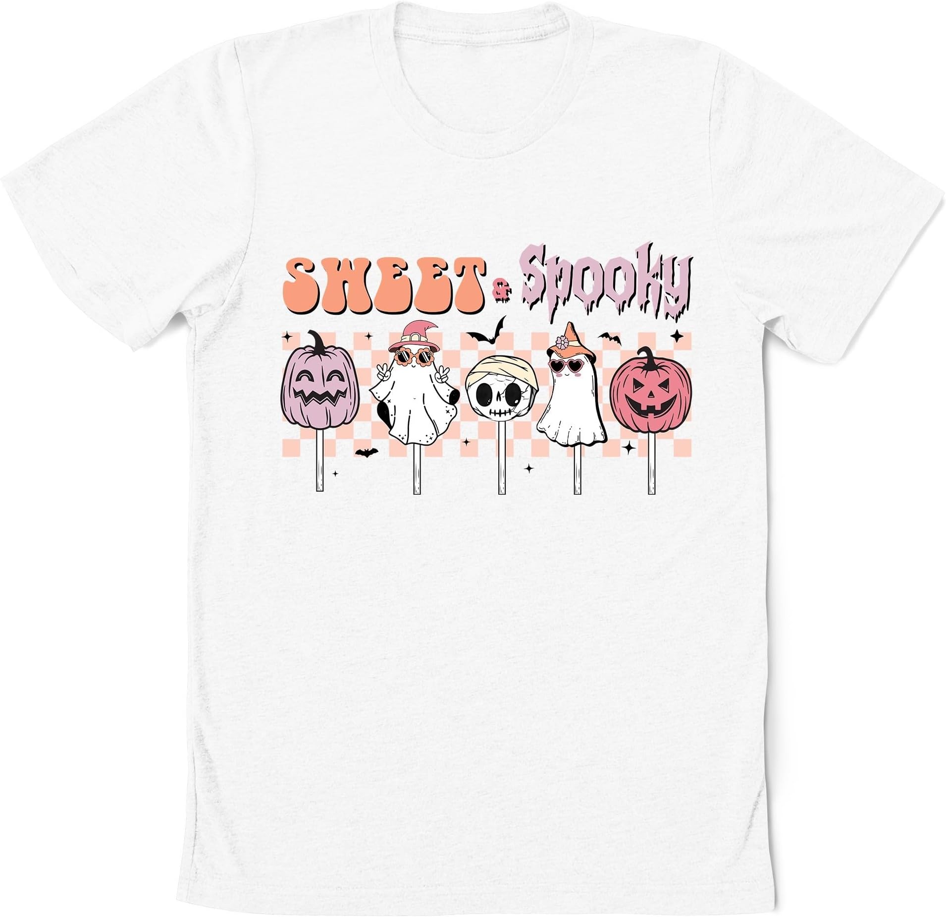 Sweet and Spooky Shirt, Halloween Lollipop Shirt, Spooky Season Shirt, Groovy Halloween Shirt, Retro Halloween Shirt, Halloween Costume Gift