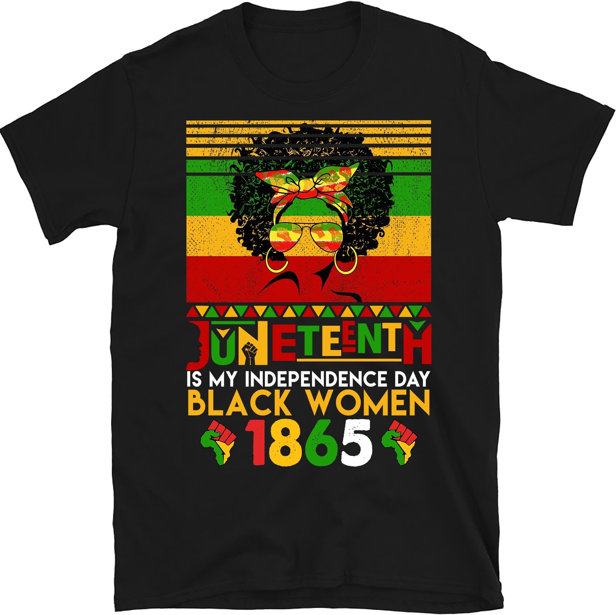 Juneteenth is My Independence Day Black Women Black Pride T-Shirt, Juneteenth Shirt, Black History T-Shirt, Freeish Shirt, Equality Shirt