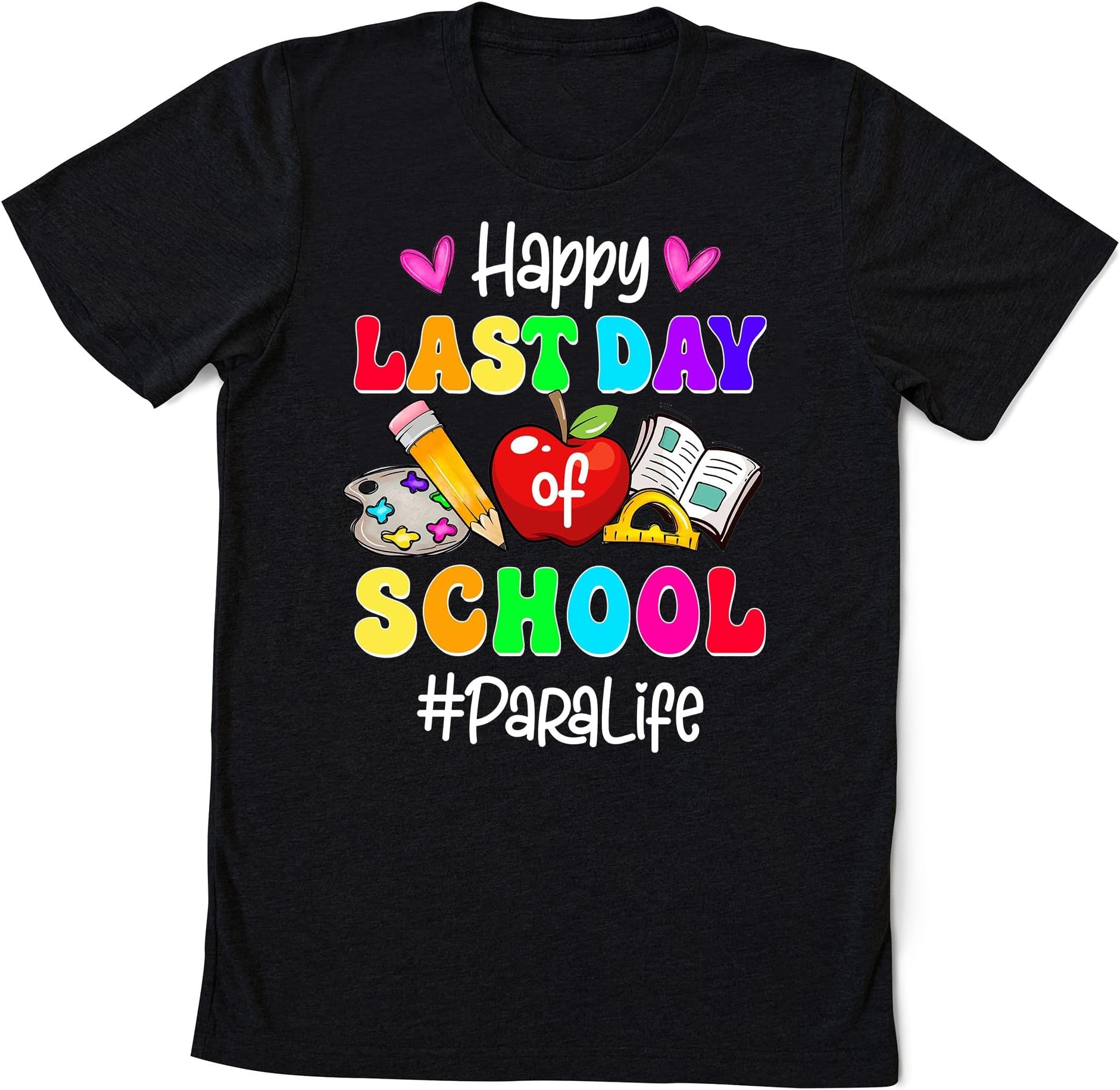 Custom Teacher Happy Last Day of School Summer Shirt Teacher Kid Student Graduation T-Shirt, Last Day of School Shirt, Teacher Summer Shirt