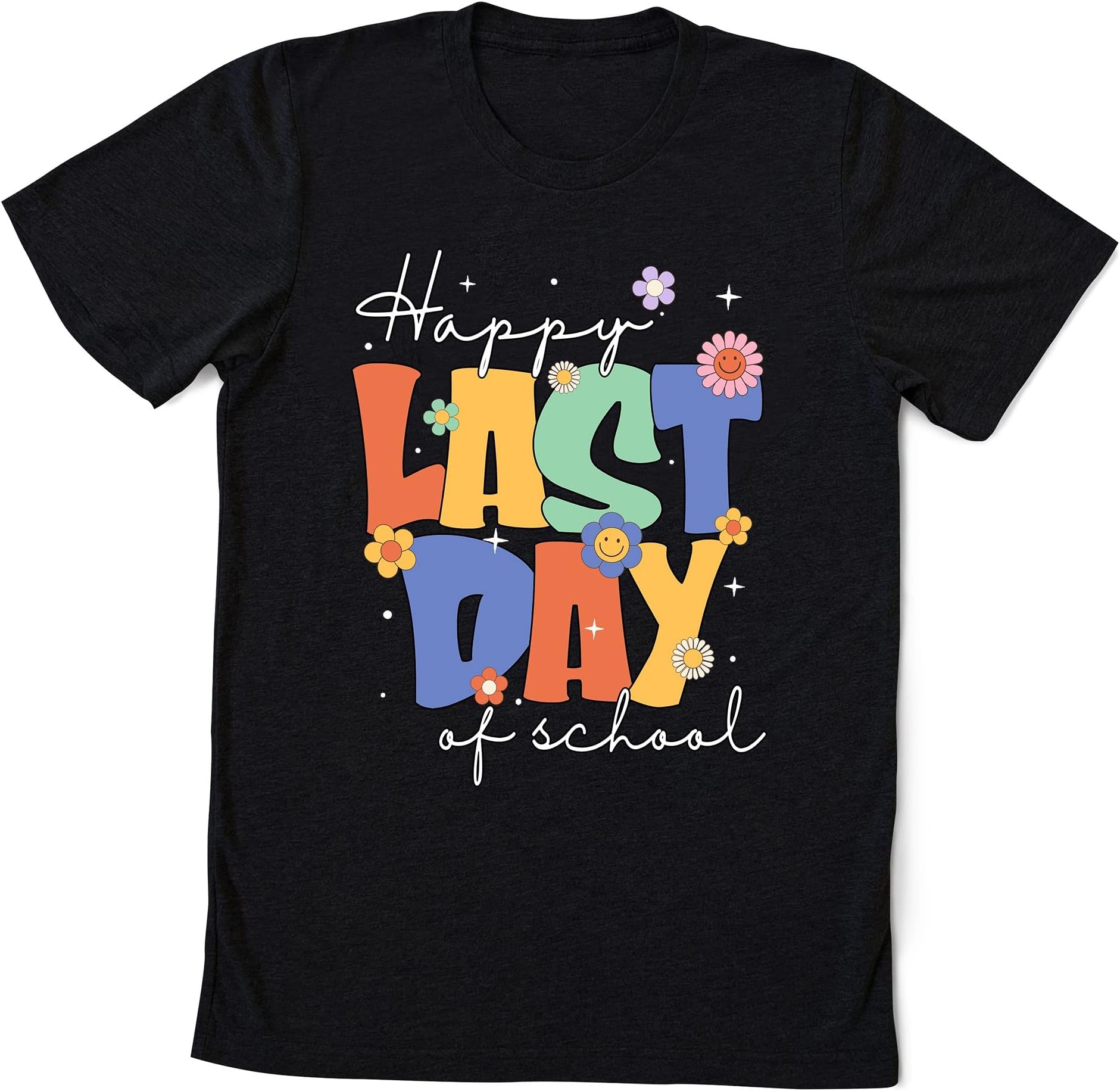 Last Day of School Shirt Tie Dye School Graduation Gifts T-Shirt, Summer Break Shirt, Teacher Appreciation Tshirts