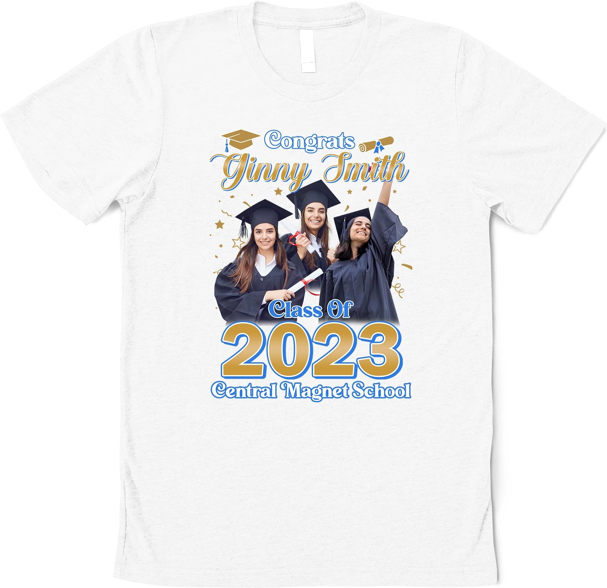 Graduation 2023 Shirt, High School Senior Shirt, Family Graduation Shirts, Graduation Shirt, 2023 Senior Shirt, Custom Photo Shirt