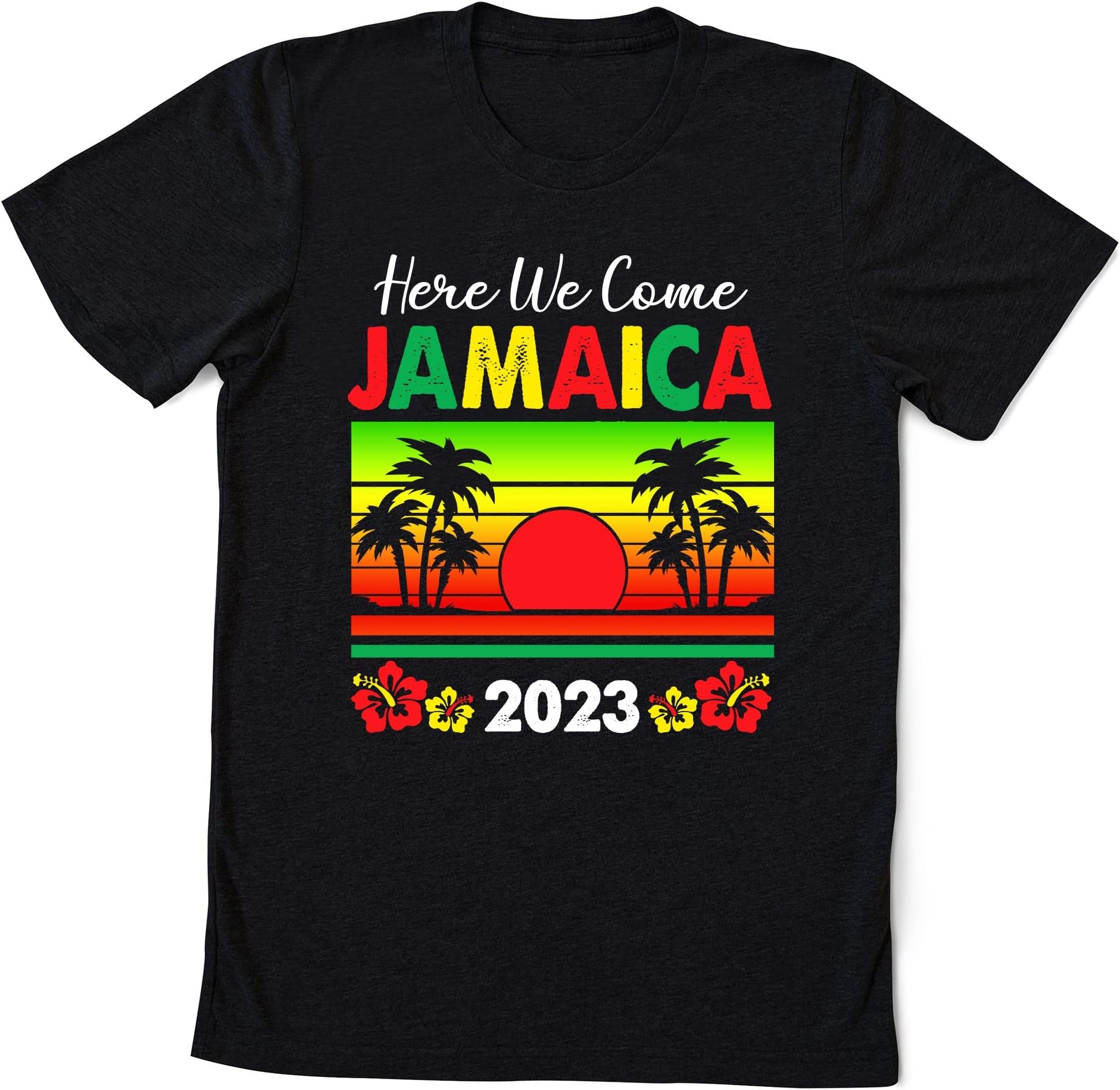 Jamaica 2023 Here We Come Matching Family Dream Vacation T-Shirt, Jamaica Vacation Shirt, Jamaica Trips Shirt, Summer Vacation Gift Shirt