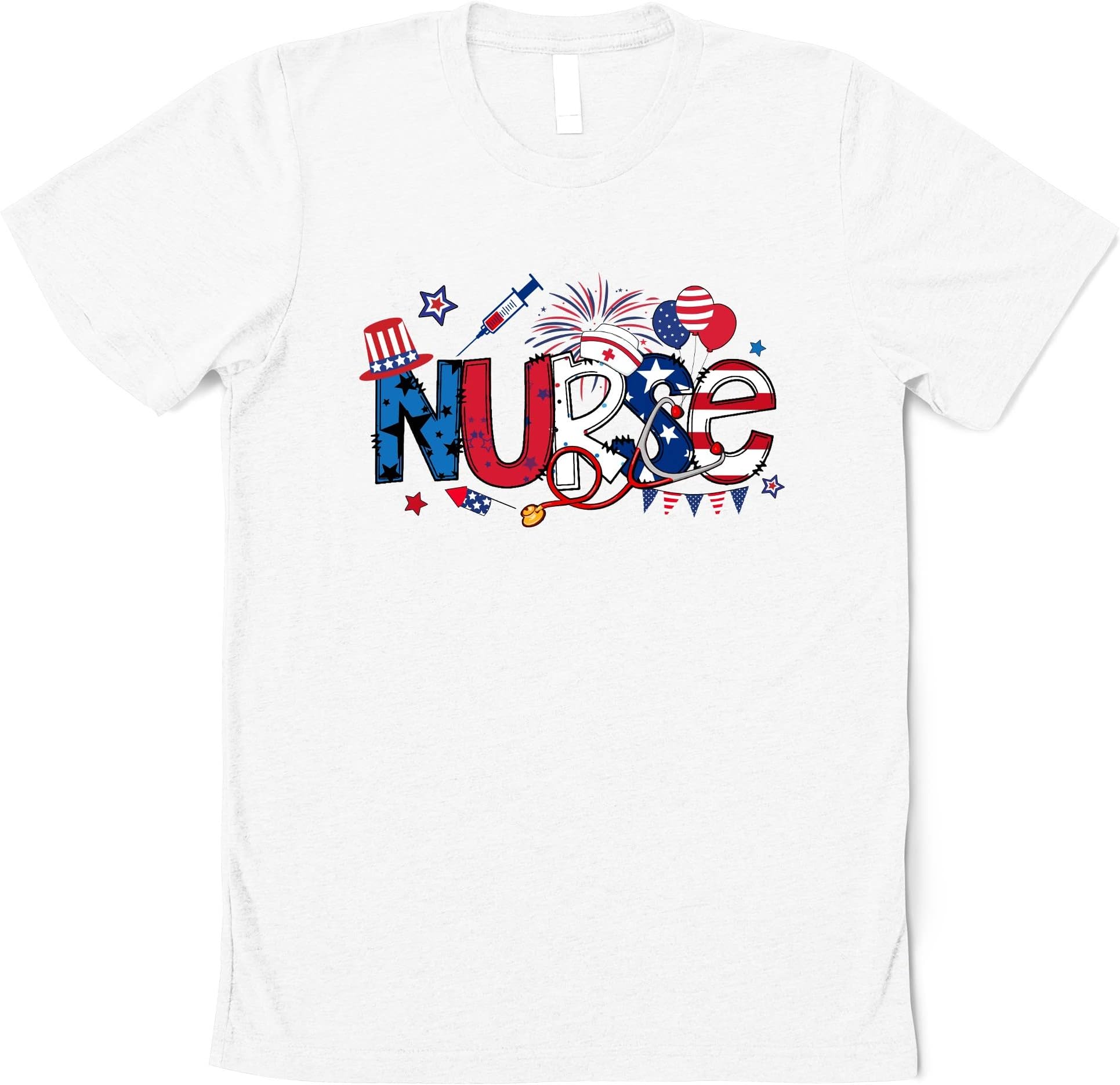 4th of July Nurse Shirt, Independence Nurse Shirt, Freedom Nurse Shirt, American Nurse Shirt, Memorial Day for Nurse Shirt, Gift for Nurse