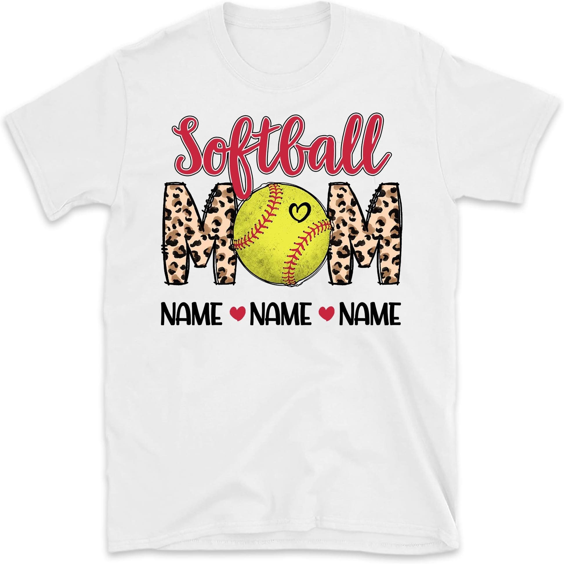 Personalized Softball Grandma Shirt, Custom Name Shirt, Softball Grandma Shirt, Softball Grandma Shirt, Love Softball Shirt, Game Day Shirt