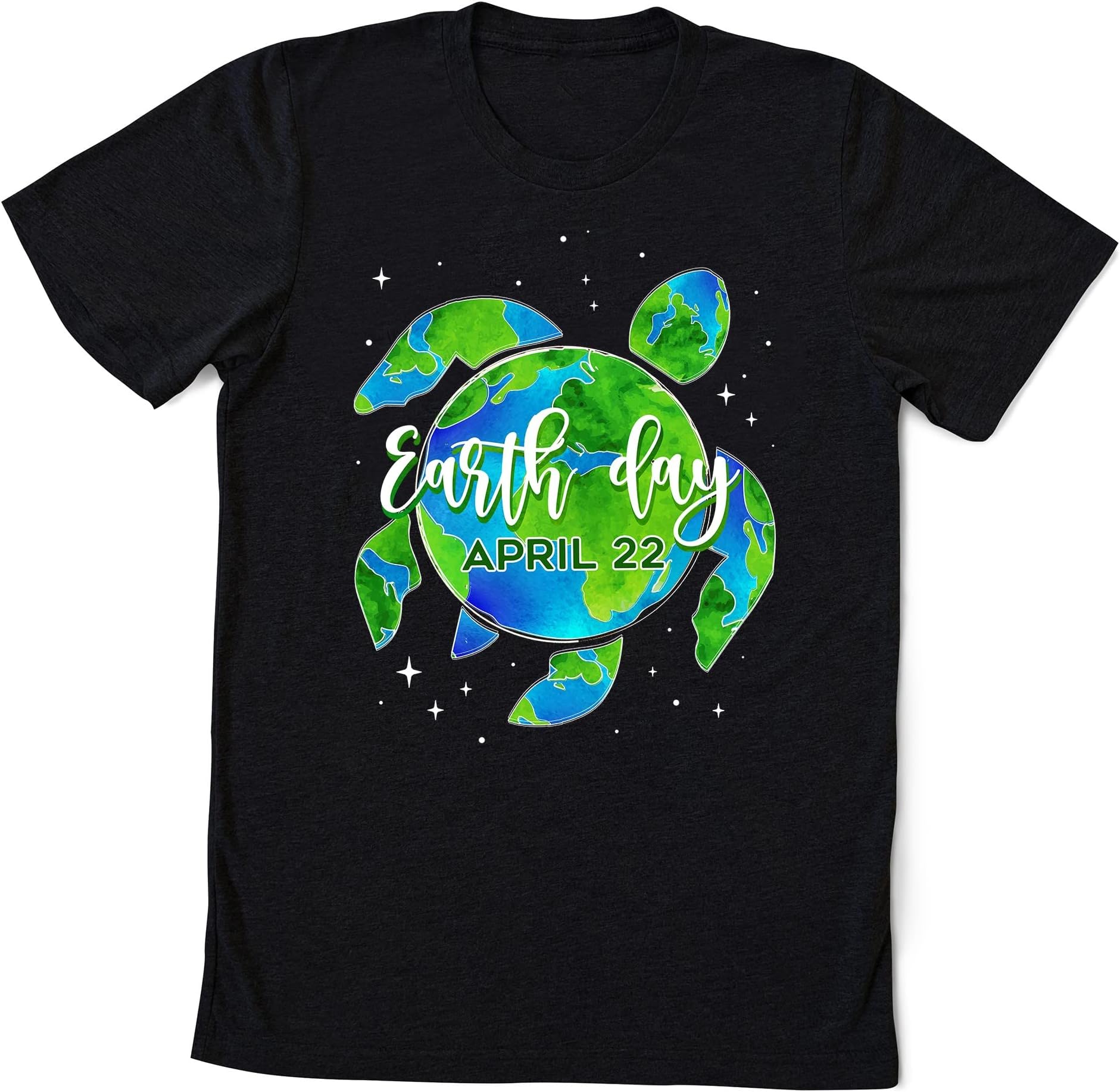 Earth Day 2023 Restore Earth Sea Turtle Art Save The Planet T-Shirt, Environmental Sweatshirt,Floral Earth,Save The Earth