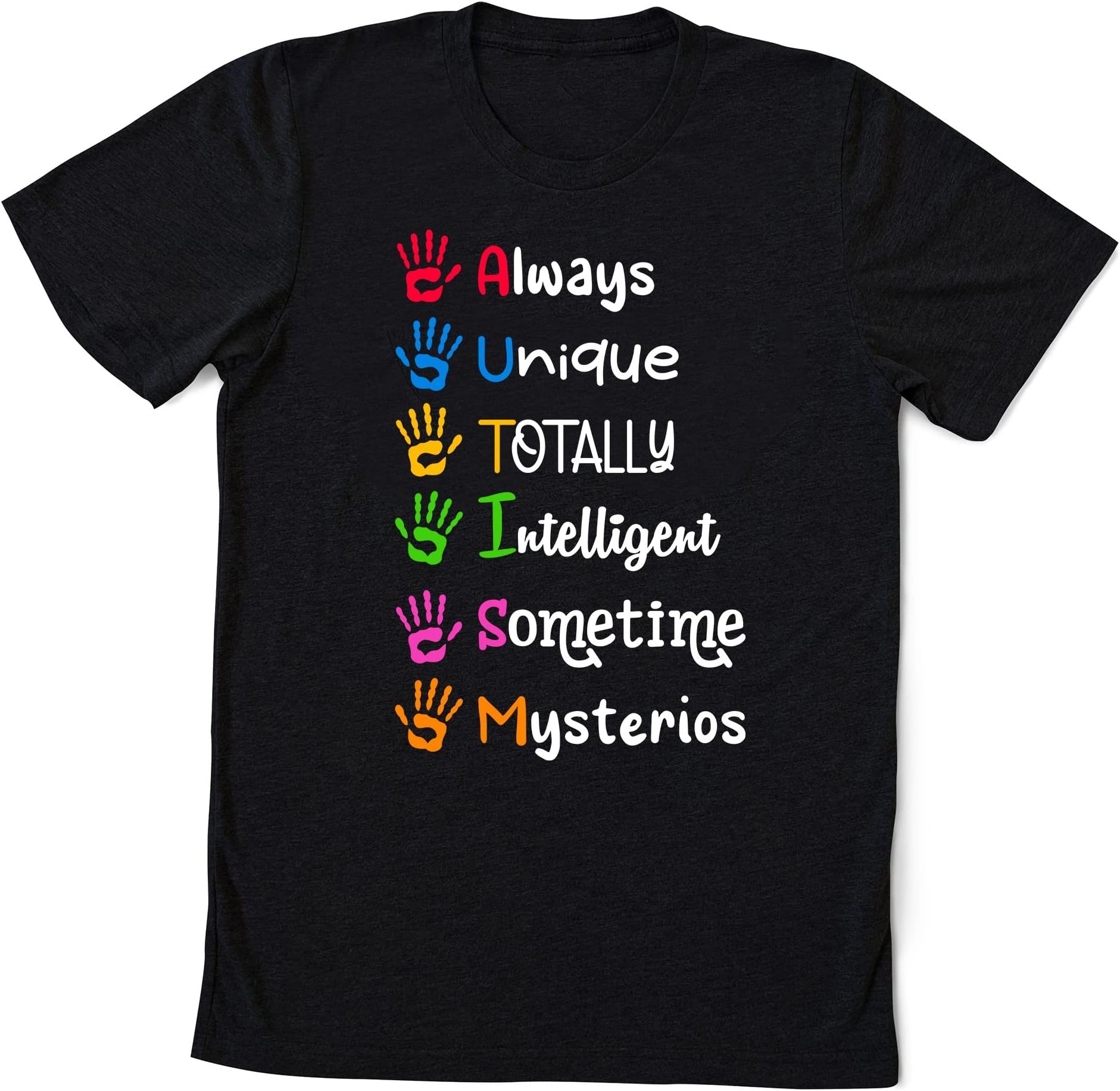 Always Unique Proud Autism Awareness T-Shirt, We Wear Blue for Autism Awareness Autism Rainbow Autism Acceptance, Shirt for Kid