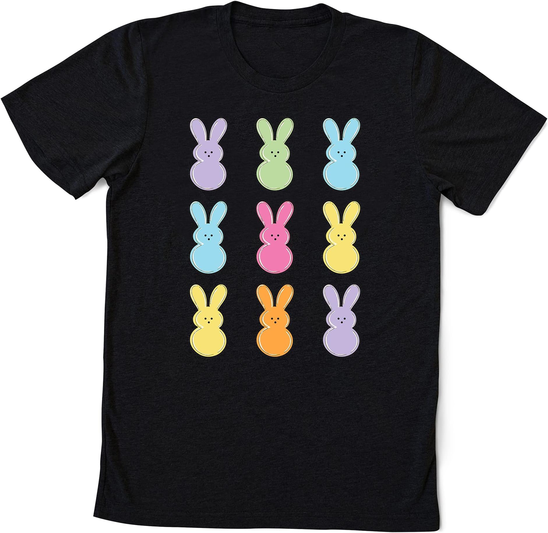 Easter Bunny Peeps Shirt, Easter Tee, Easter Shirt, Bunny Peeps Tee, Bunny, Peeps T-Shirt, Peeps Tee, Easter Gift, Happy Easter Shirt Multicolored