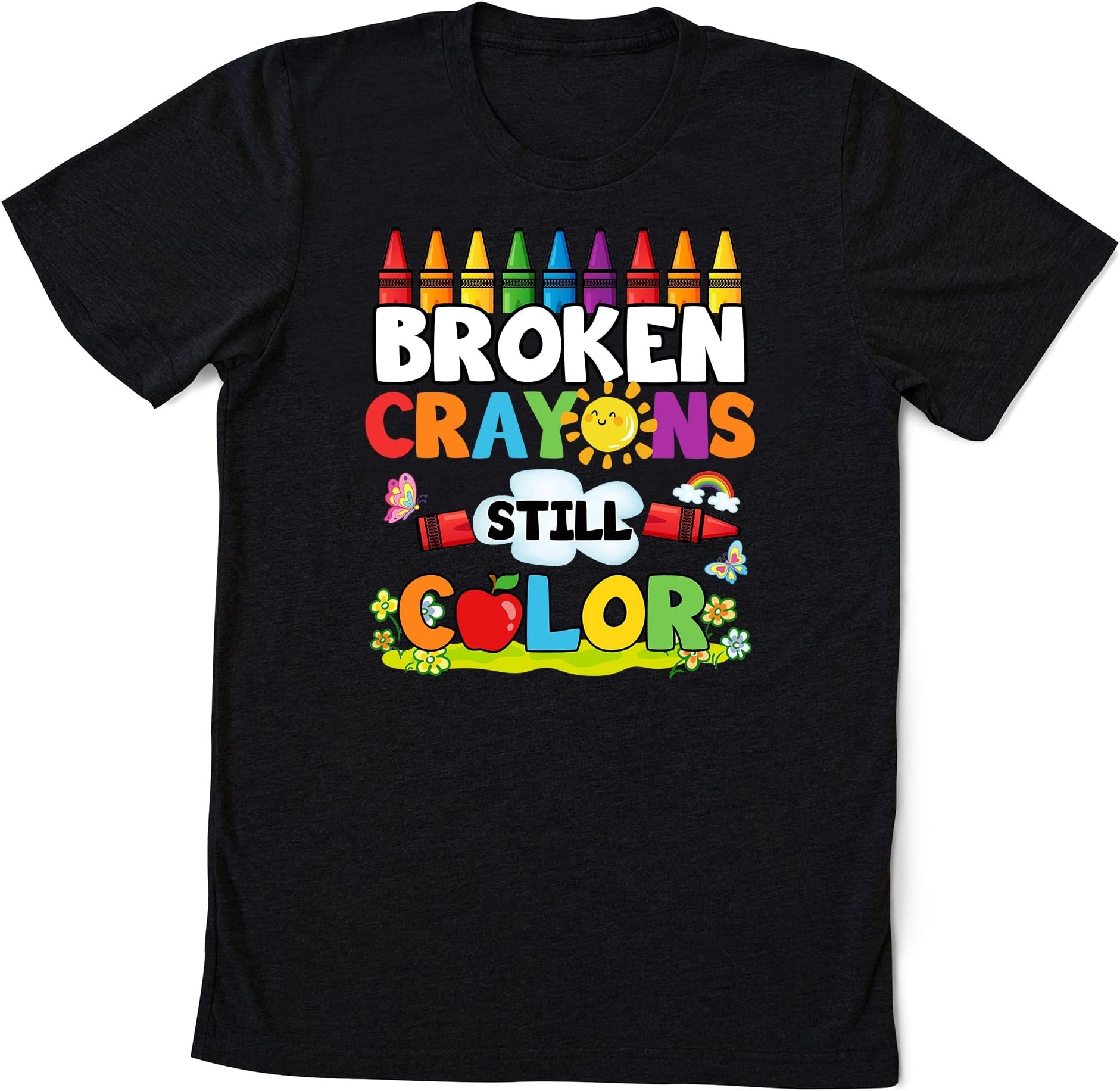 Broken Crayons Still Color Mental Health Awareness T-Shirt, Psychologist Shirt, Mental Health Shirt,Mental Tee