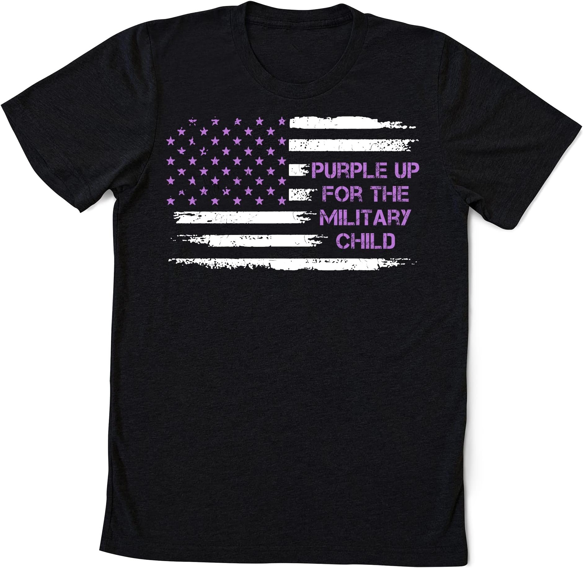 Purple Up for Military Child Awareness American Flag, Military Children Month Gift Shirt, Military Child Army Soldier