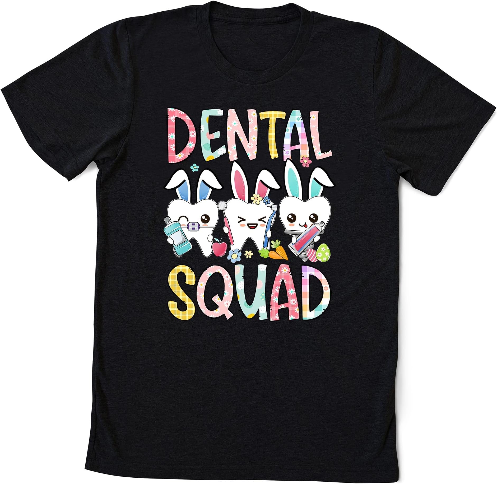 Funny Easter Shirt, Dental Squad Shirts, Easter Squad Shirt, Easter Tooth T-Shirt, Easter Dental Crew Shirt, Bunny Tooth Shirt, Dental Shirt Multicolored