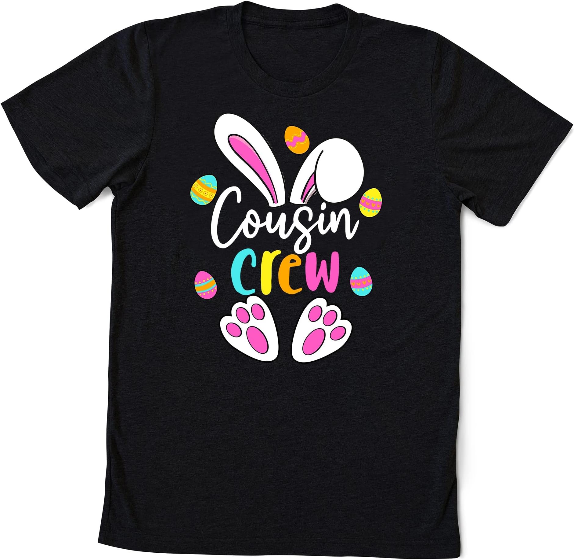 Cousin Crew Shirt, Matching Cousin Shirts, Easter Shirt, Easter Bunny Shirt, Matching Easter Shirt, Family Easter T-Shirt, Easter Day Shirt Multicolored