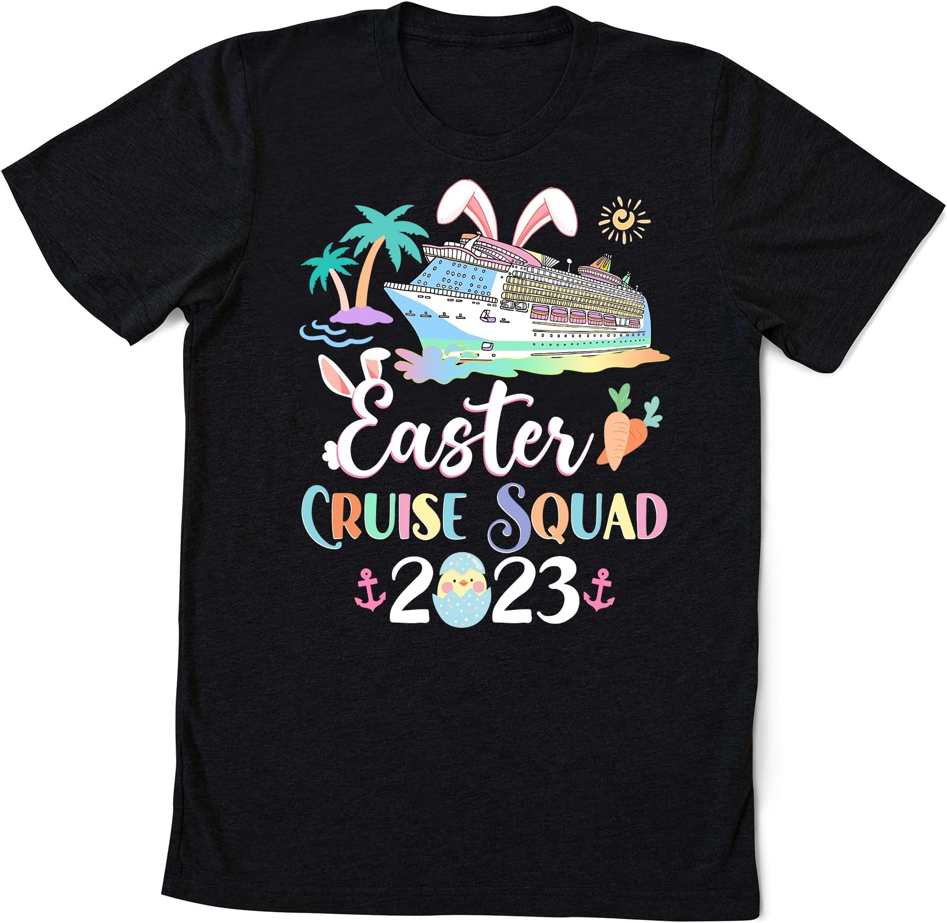 Cruise Squad 2023 Easter Day, Funny Easter Cruise Shirt, Cruise Lover Tee, Birthday Cruise Shirt, Easter Gift Multicolored