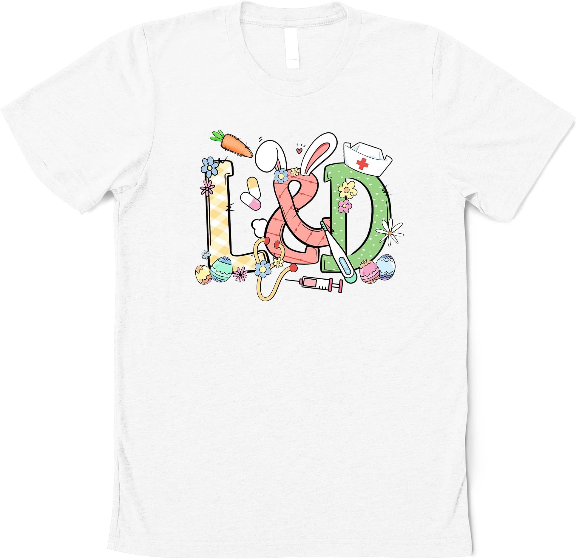 Labor and Delivery Nurse Shirt, L&D Nurse Shirt, Gift for Labor Nurse, Cute Labor Nurse Shirt, Nurse Tee, Nurse Tshirt, Nursing School Shirt Multicolored