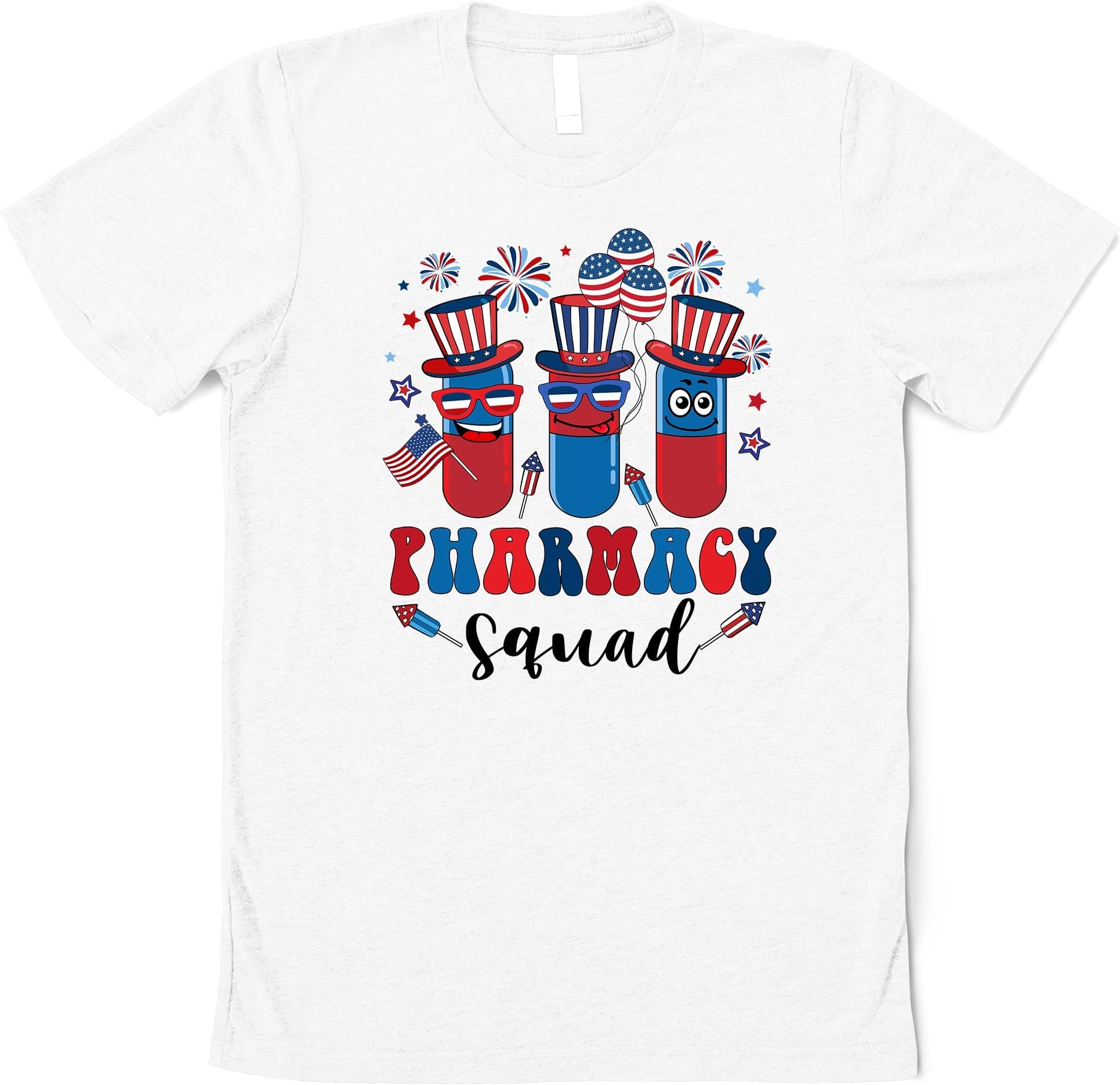 Happy 4th of July Pharmacy Squad, American Pharmacy, USA Flag, American Pharmacist, Independence Day, Shirt