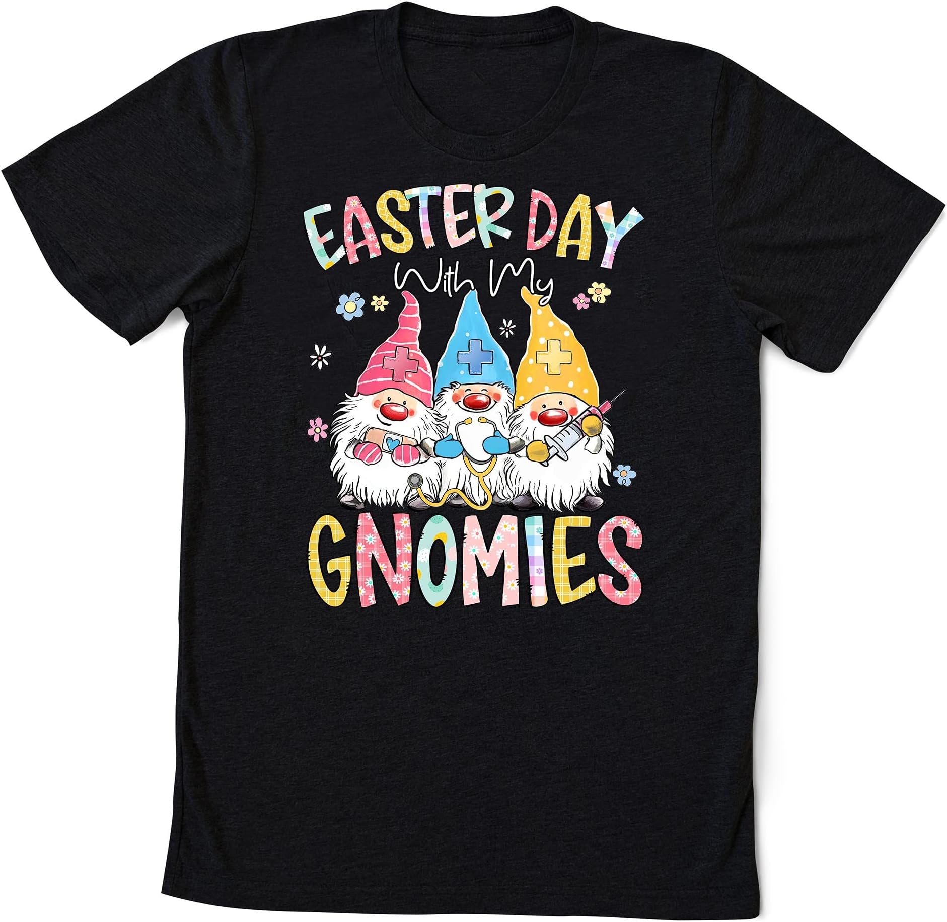 Easter Bunny Nurse,Easter Nurse Shirt,Cute Nursing School Shirt,Funny Easter Shirt,Nursing School Tee,Gift for Easter Multicolored