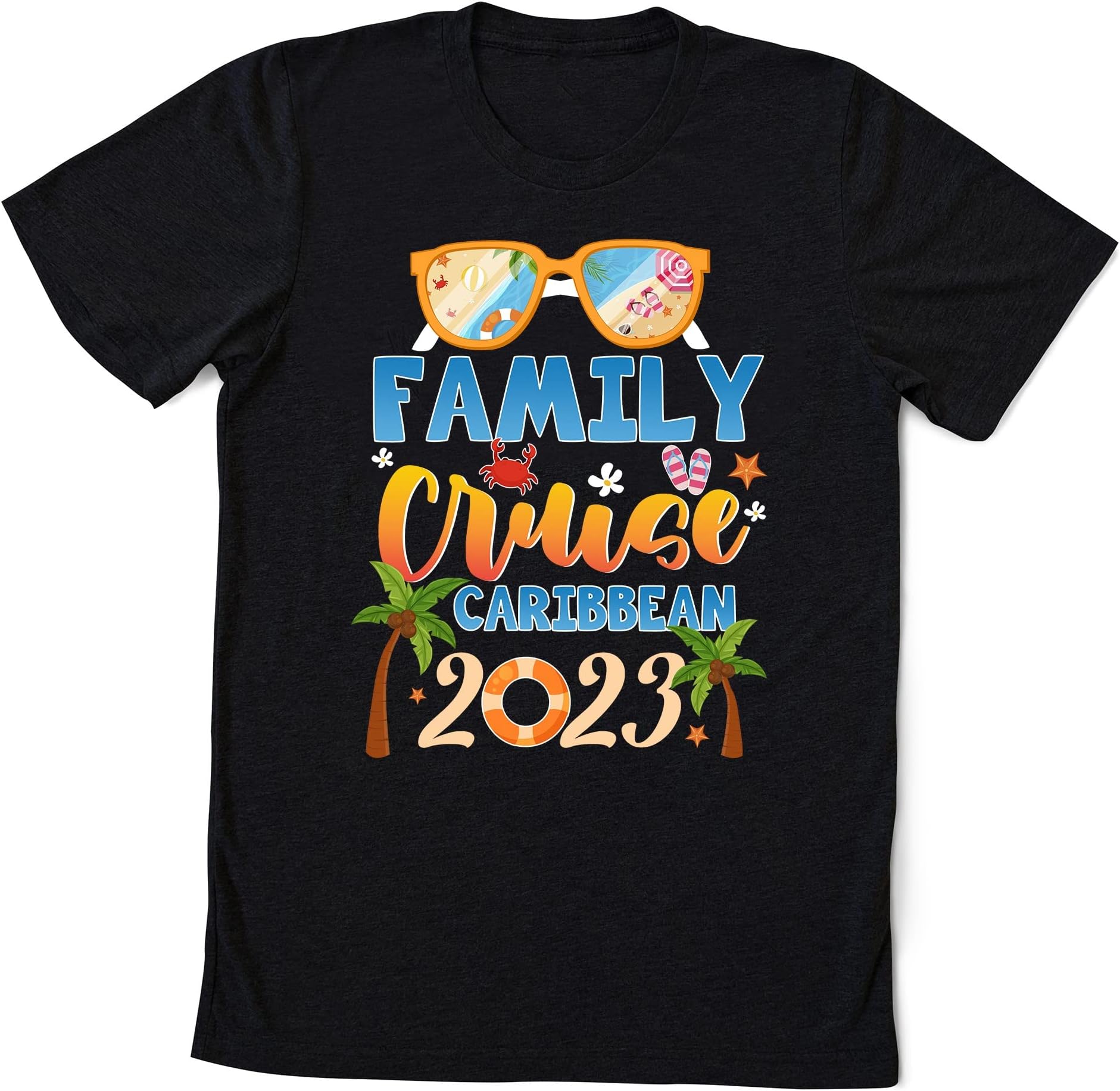 Family Vacation Shirt,Cruise Squad,Carbbean Vacation Shirt, Family Cruise Shirts, Family Matching Vacation Shirts, Matching Family Outfits Multicolored