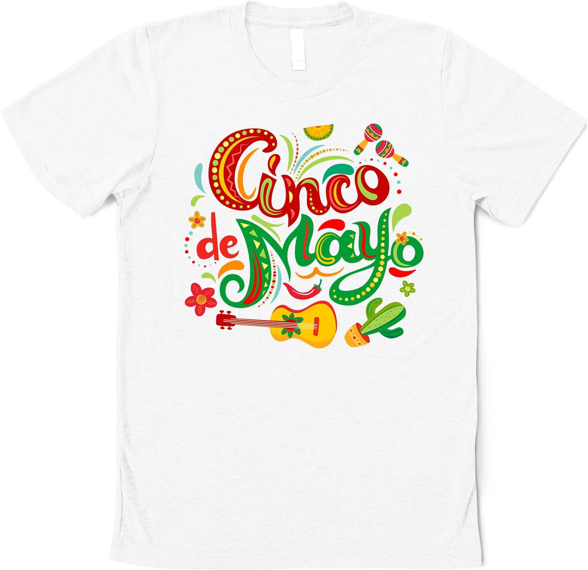 Cinco De Mayo Shirt, Mexican Fiesta Tshirt, Cinco De Drinko Tee, Mexican Festival Gift Shirt, Happy Cinco De Mayo Shirt, Fiesta Party Shirt Multicolored