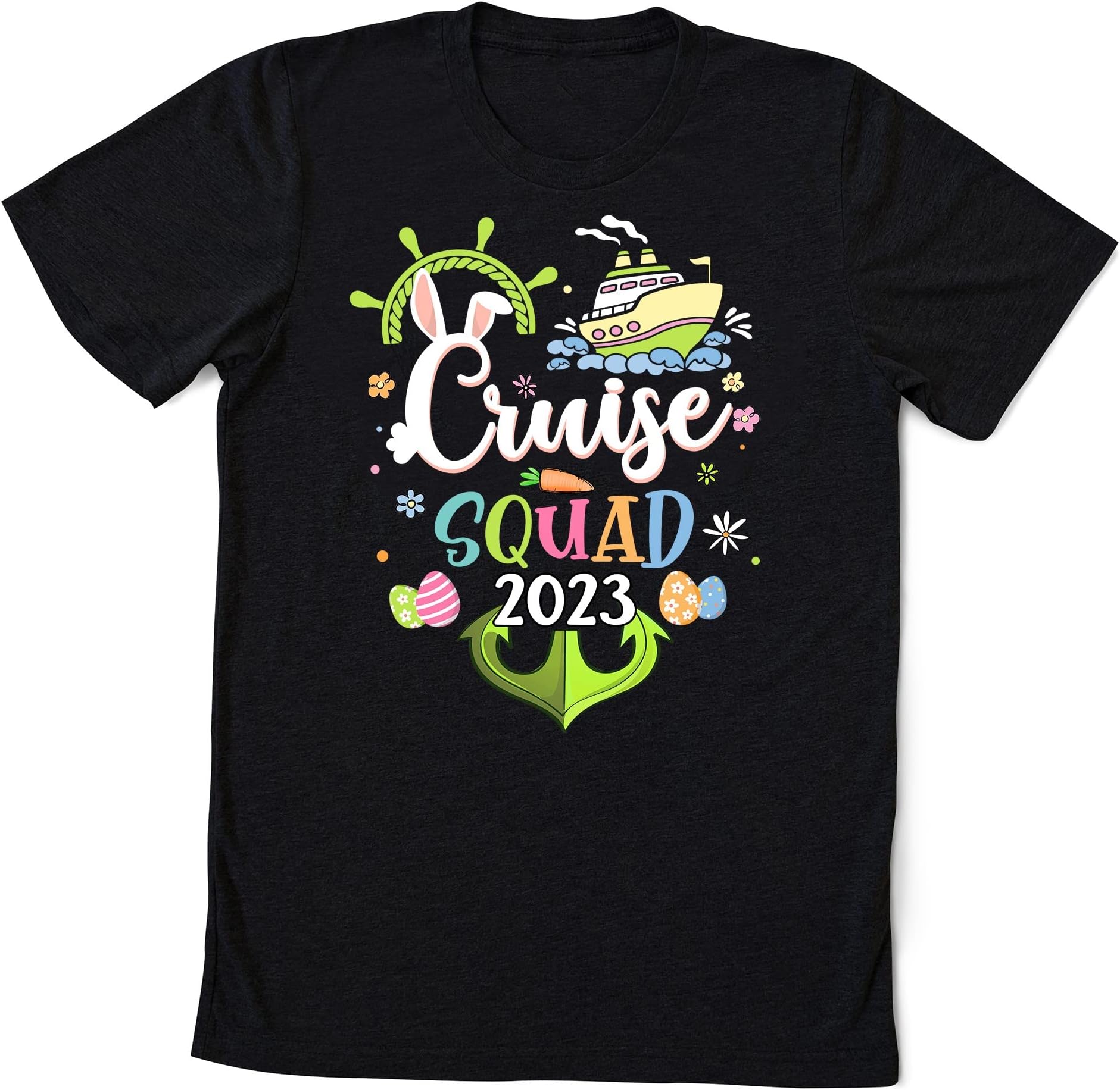 Cruise Squad 2023 Easter Day, Funny Easter Cruise Cruise Lover Tee, Birthday Cruise Shirt, Easter Gift, Cruise Multicolored
