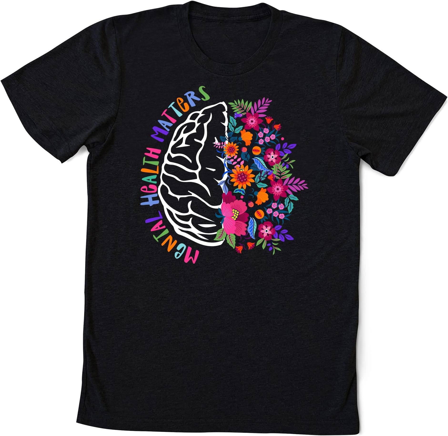 Mental Health Matters, Mental Health Shirt, Mental Health Awareness Shirt, Inspirational Shirts Women, Women Mental Health, Anxiety Shirt Multicolored