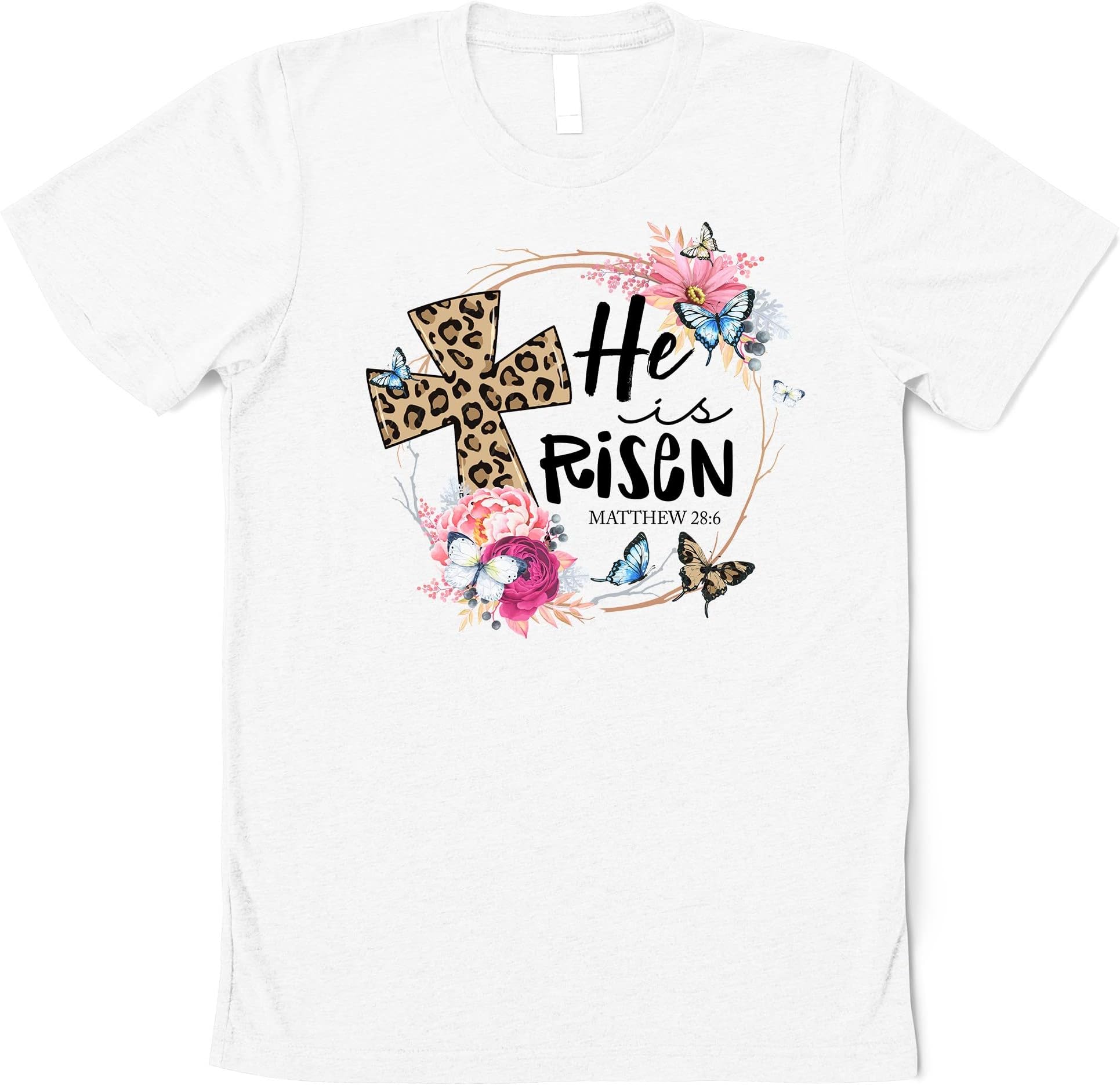 He is Risen Easter Shirt,Christian Easter Shirt,Easter Shirt for Woman,Easter is for Jesus Shirt,Easter Shirt,Easter Family Shirt,Easter Day Multicolored
