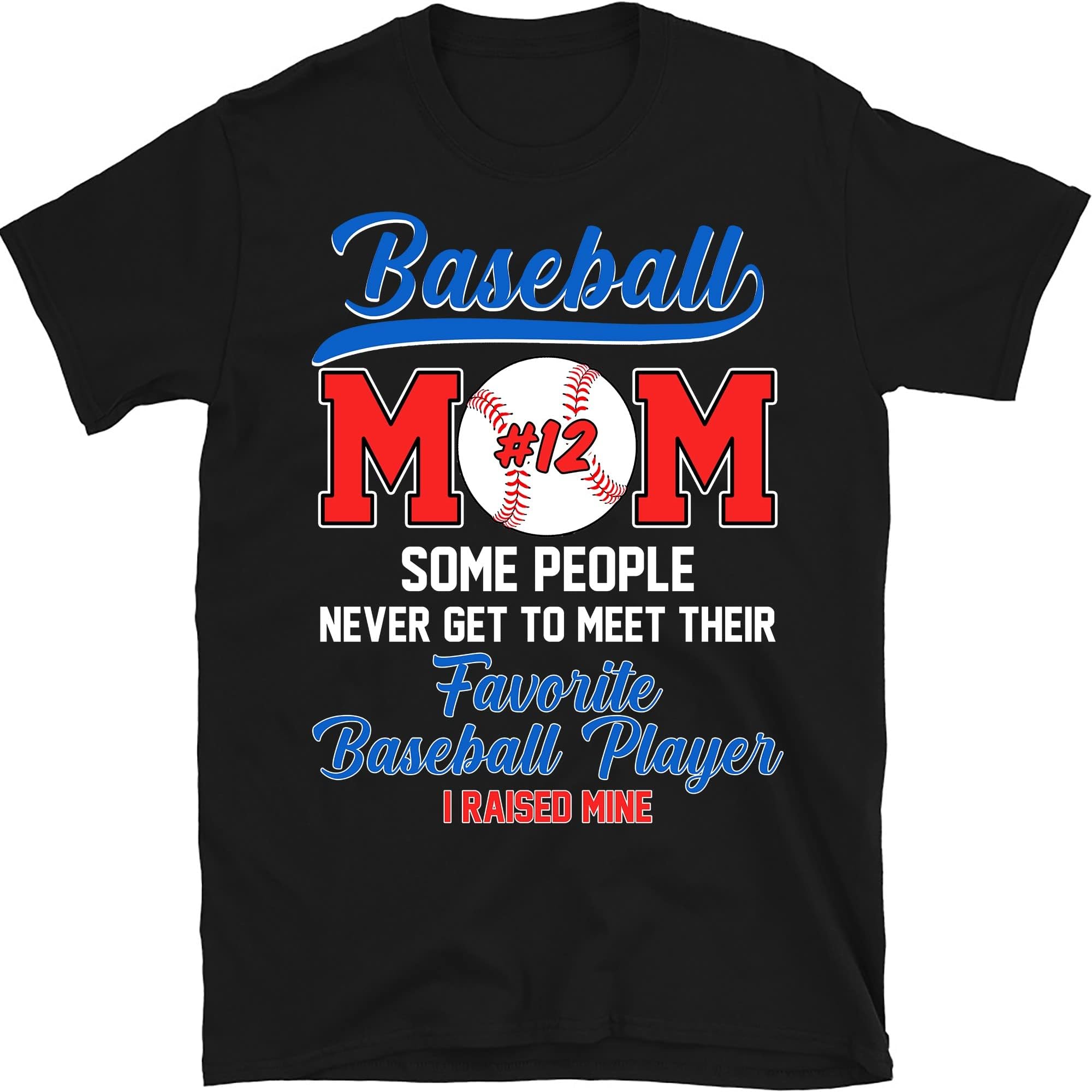 Personalized Shirt Baseball Mom Baseball Grandma Shirt Leopard Gift for Mother Day's, Family Member Baseball Shirt