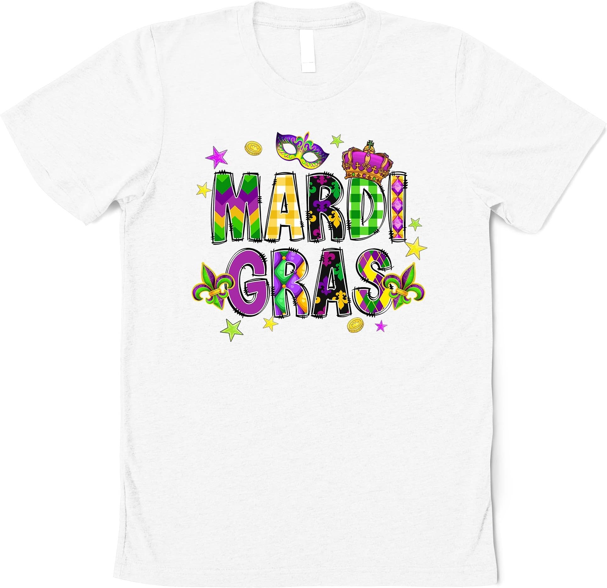 Mardi Gras Party Shirt, Nola Shirt,Fat Tuesday Shirt,Flower de luce tee,Saints New Orleans Carnival, Mardi Gras Symbol