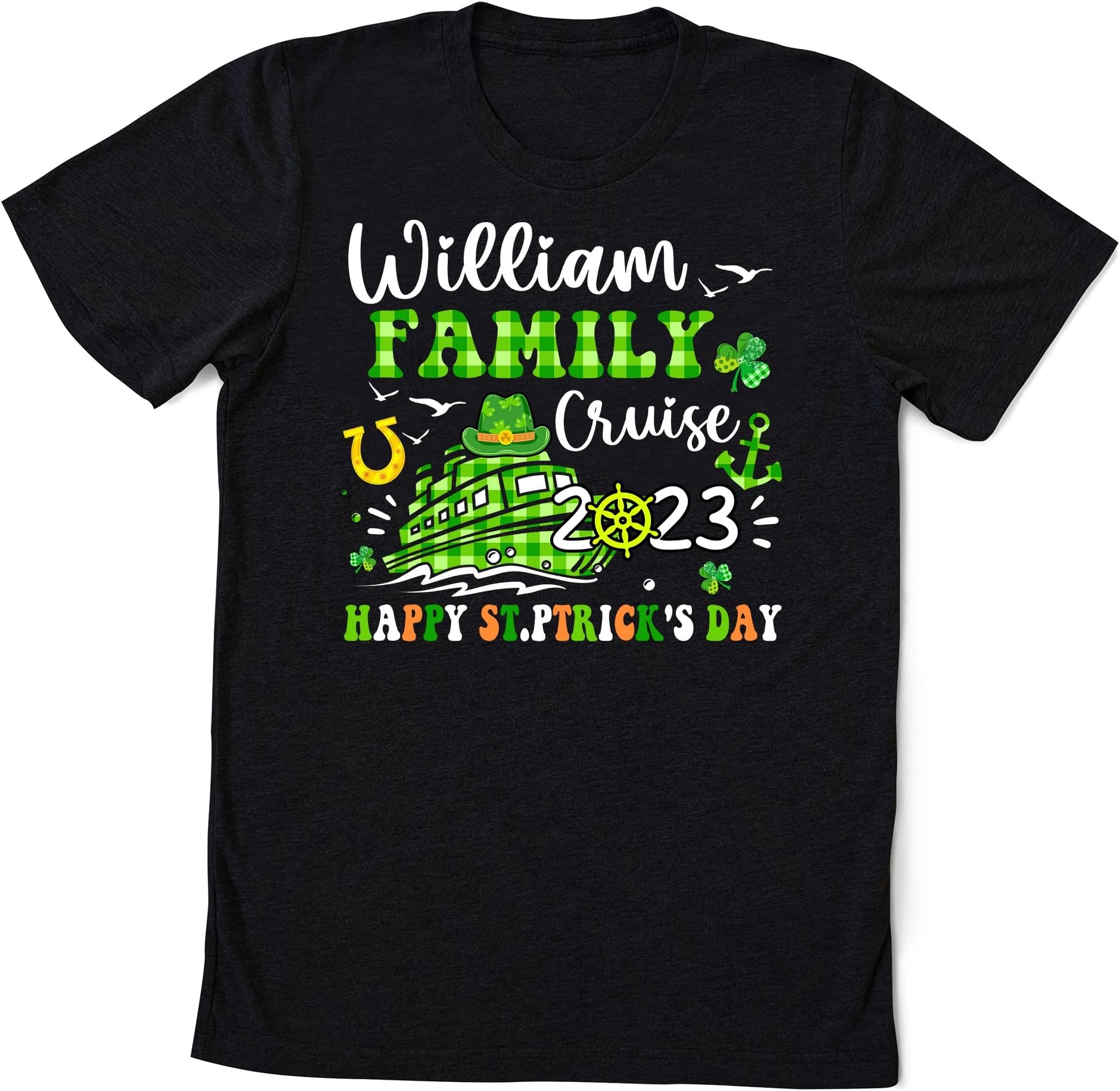 St. Patricks Cruise Shirt, Cruise Squad 2023 Shirt, Custom St. Patricks Day, Shenanigans Shirt, Cruise Crew Tees, St Paddys Day Multicolored