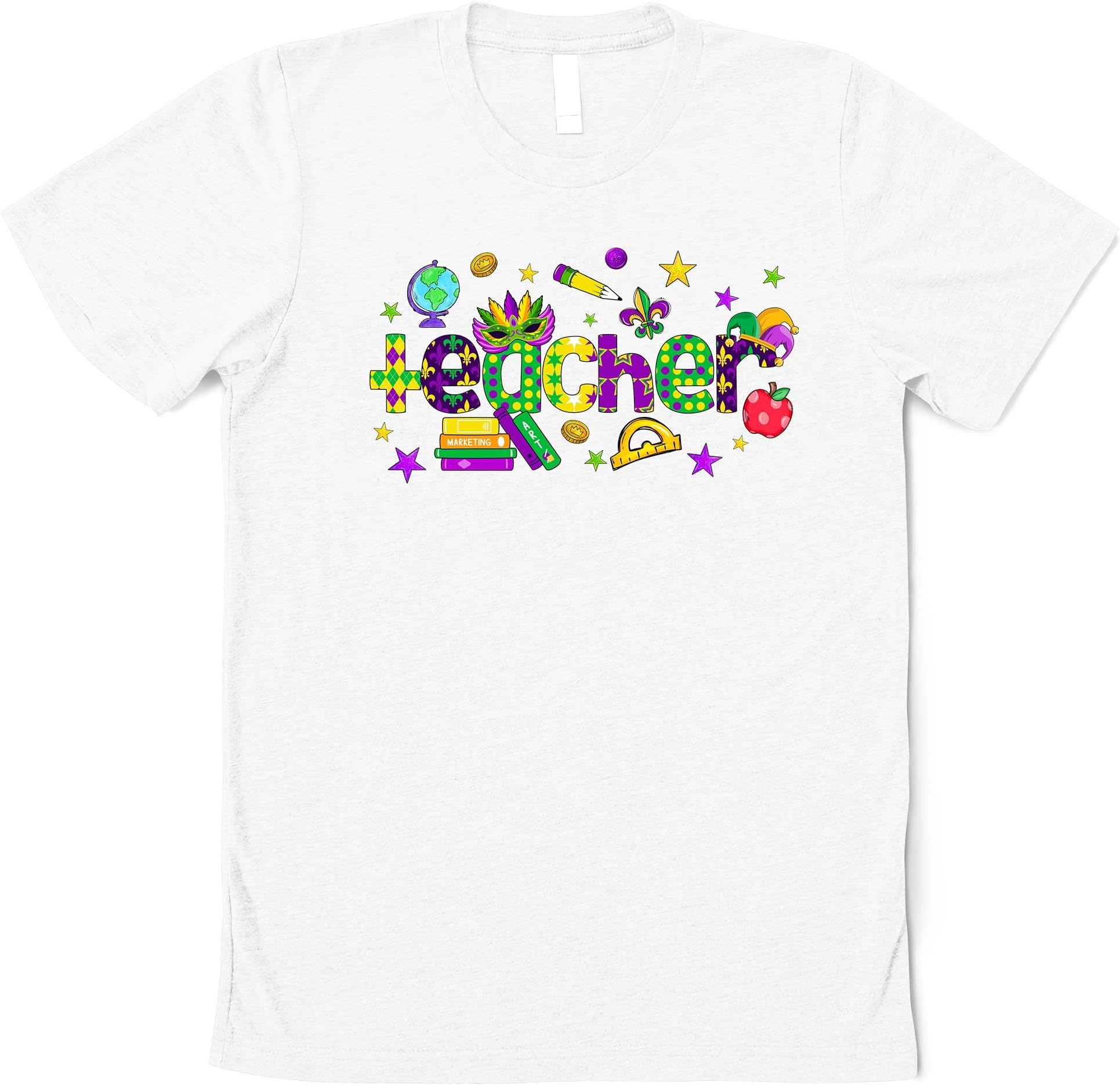 Mardi Gras Teacher Shirt, Nola Shirt,Fat Tuesday Shirt,Flower de luce tee,Saints New Orleans Shirt,Mardi Gras Carnival,Mardi Gras