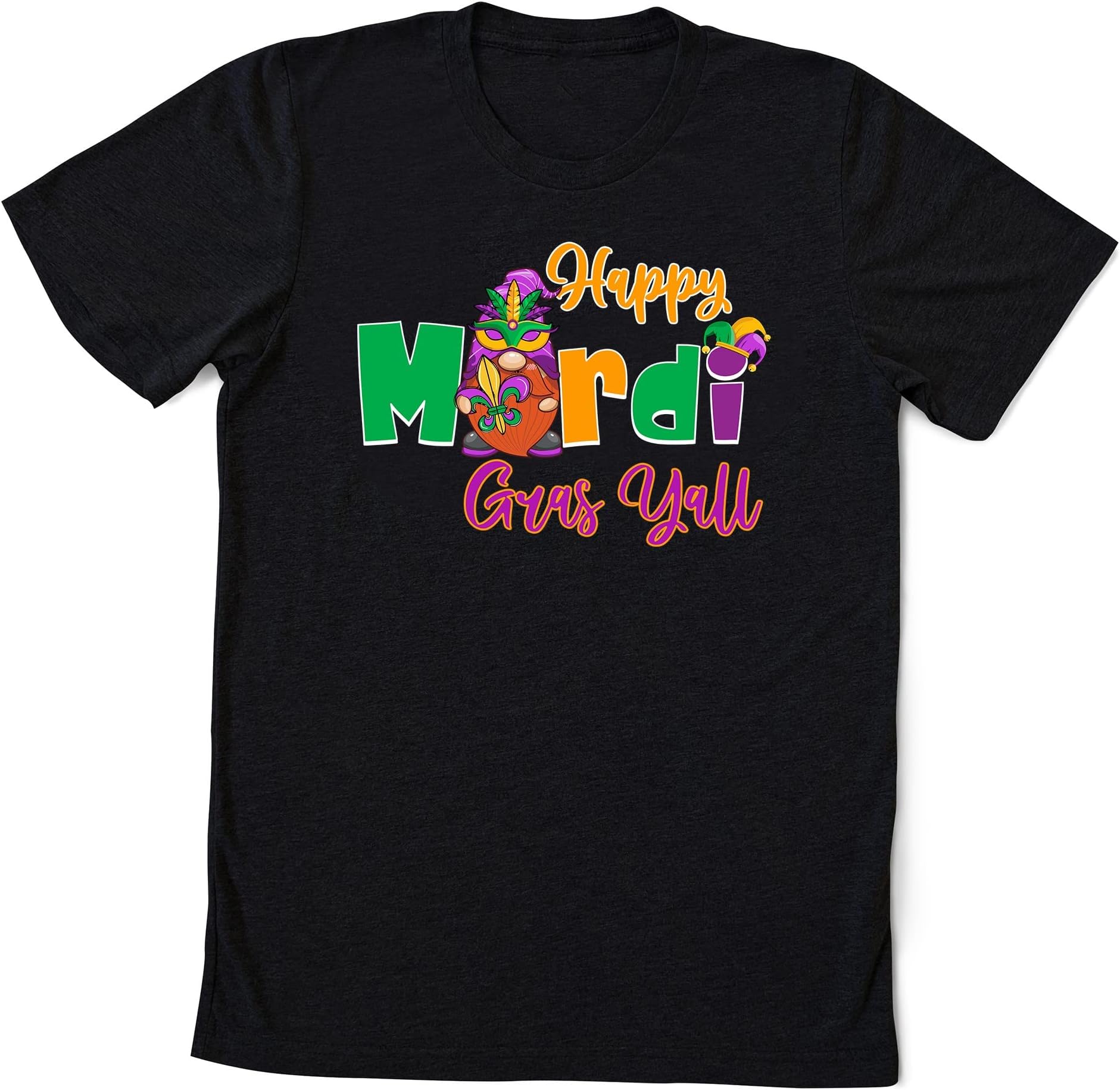 Happy Mardi gras Shirt, Mardi gras Shirt, Mardi Gras Bead, Carnival Shirt, New Orleans Tee,Fat Tuesday Shirt,Mardi Gras Shirt Multicolored