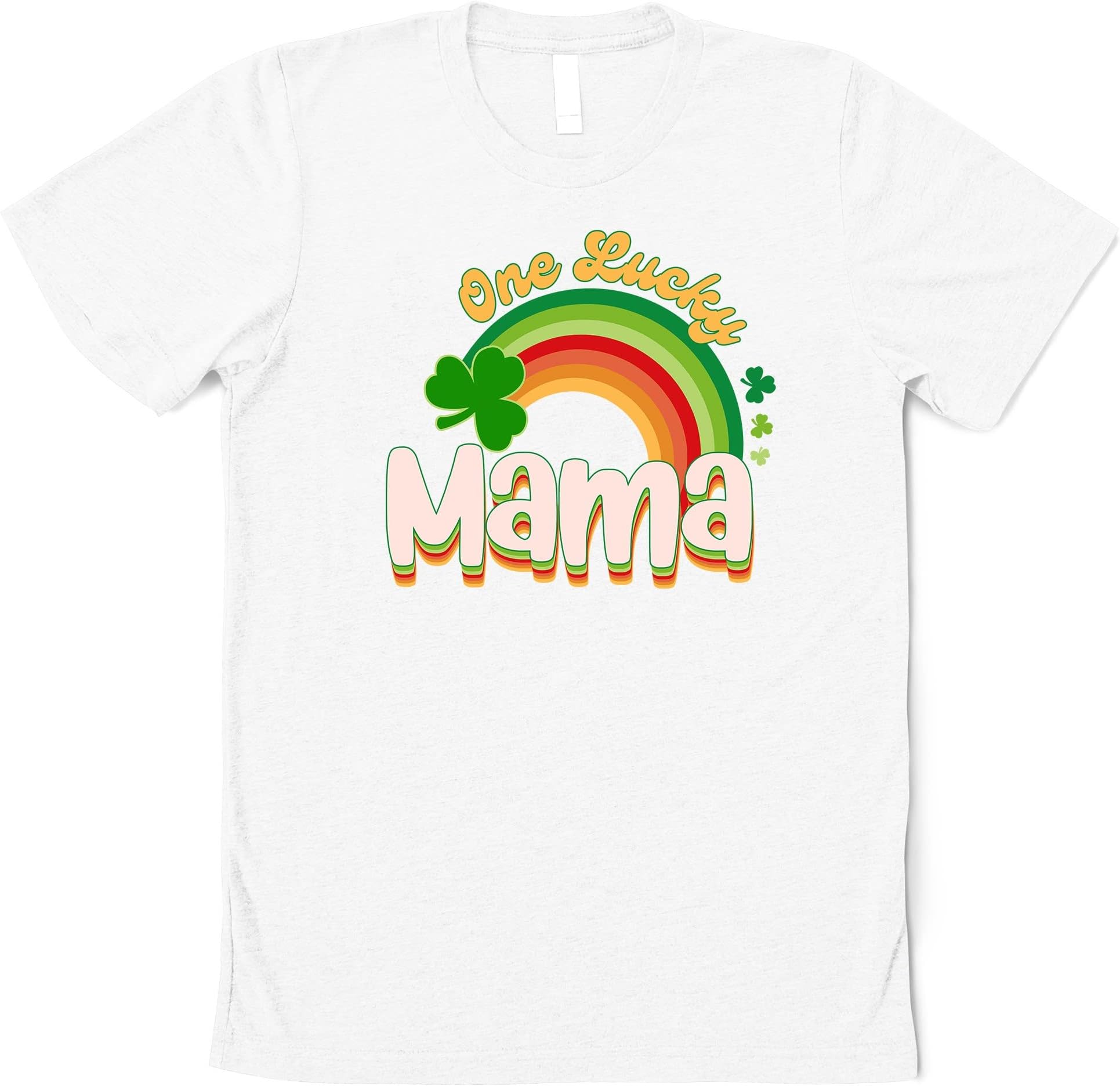 One Lucky Mama Shirt,Patricks Rainbow,Gift for Women,Mom St Patricks Day Shirt,Shamrock Shirt,Womens St Patricks Day Shirt, Gift for Kids