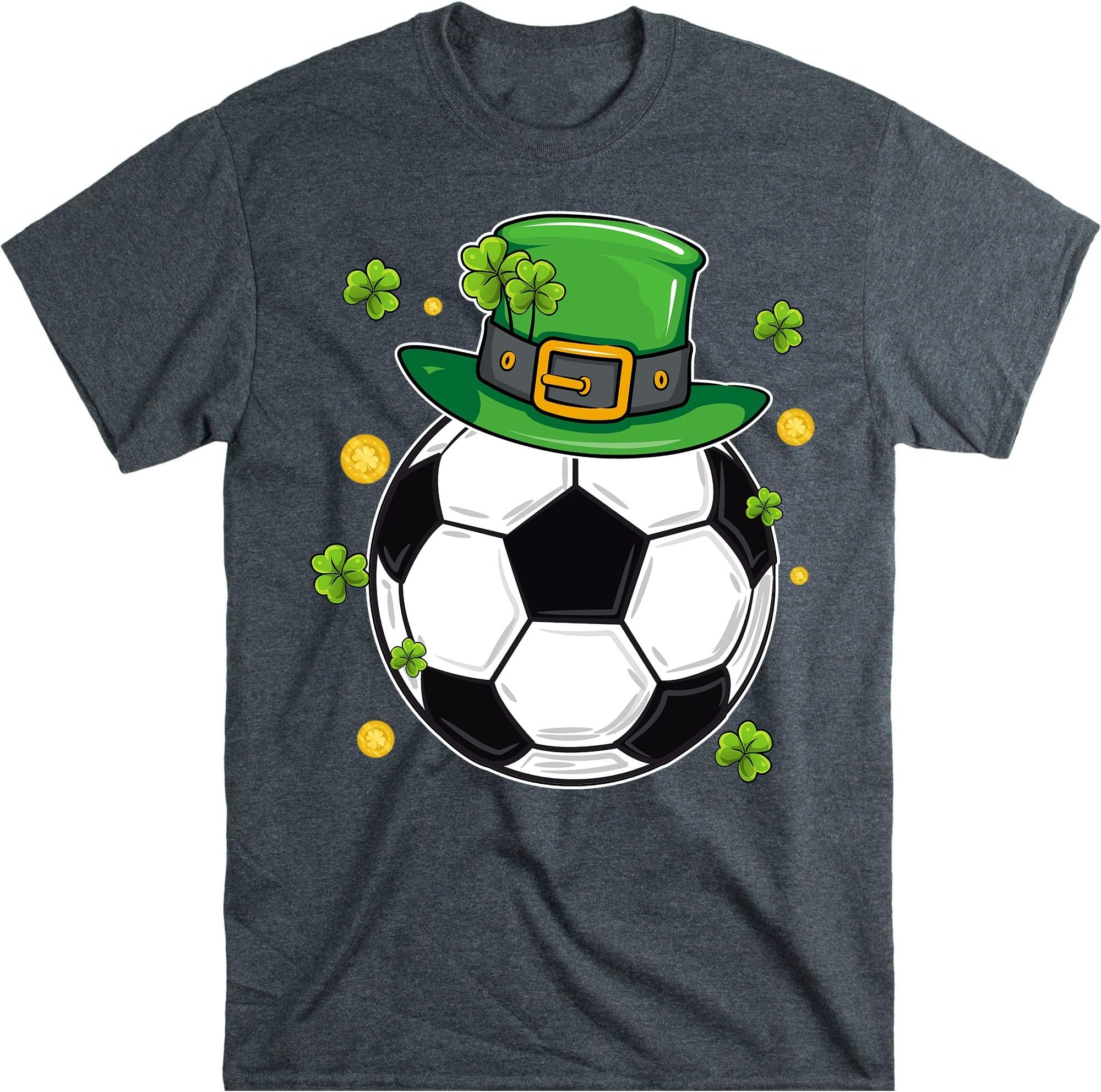 Soccer Ball Shamrock Shirt Funny Irish St Patrick Day Shirt, Saint Patricks Day Shirt Kids, Saint Patricks Day Shirt