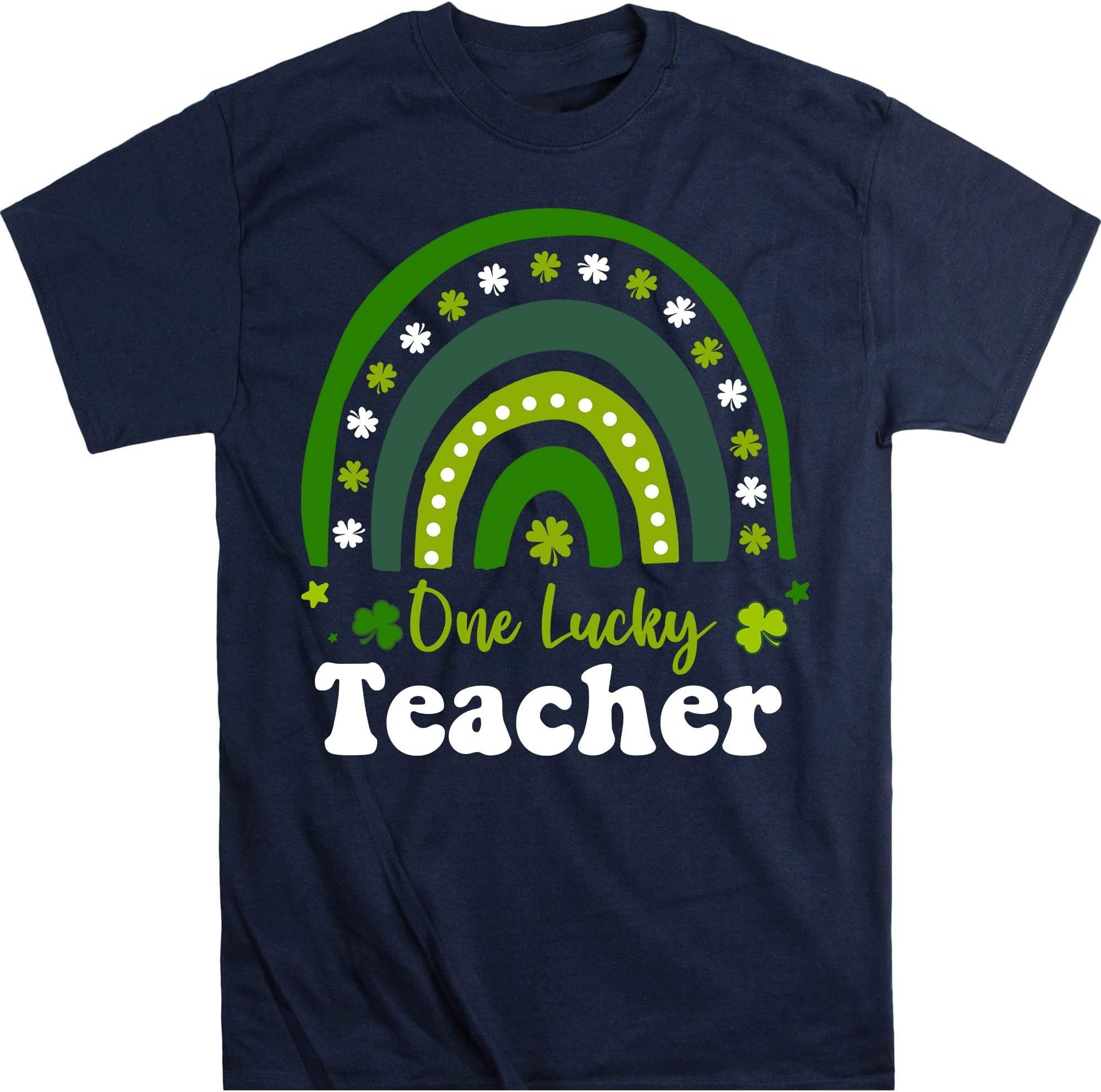 One Lucky Teacher Shirt, Teacher Shirt, St Patrick's Day Teacher Shirt, Blessed Teacher, Teacher Gift, Shamrock Shirt