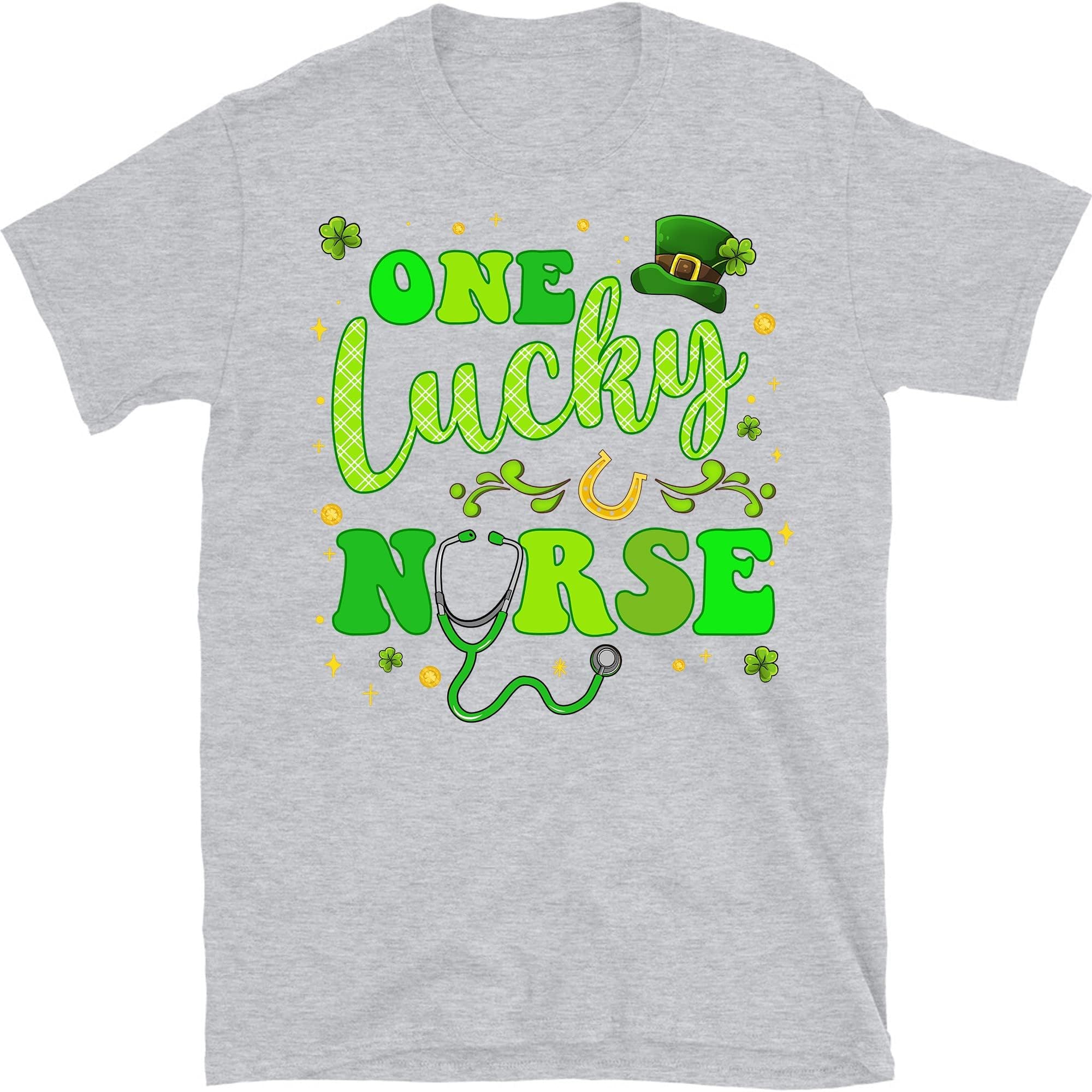 One Lucky Nurse Shirt Nurse St Patricks Day Shirt St Pattys Nurse Tee – Nurse Shirt