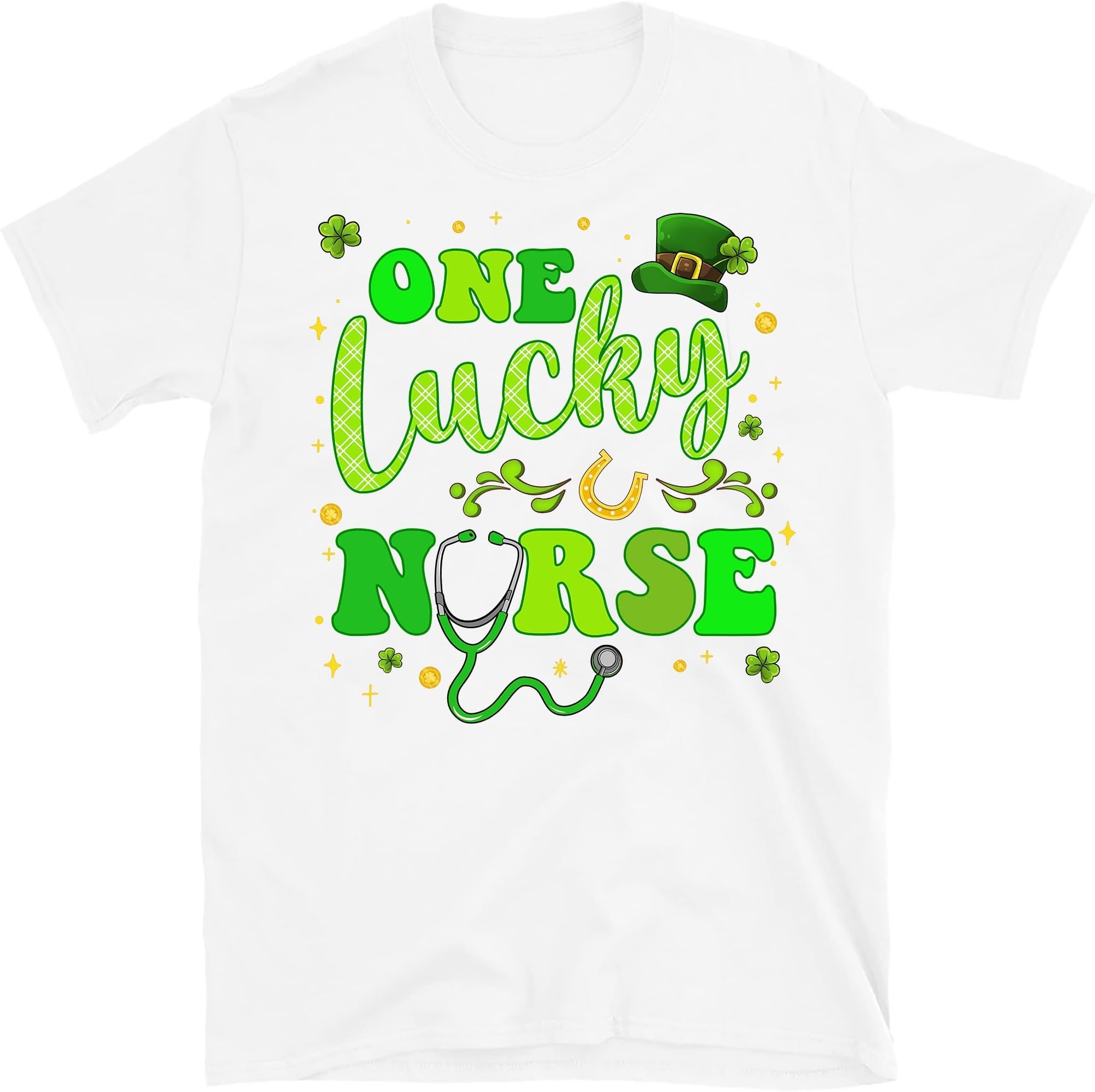 One Lucky Nurse Shirt Nurse St Patricks Day Shirt St Pattys Nurse Tee – Nurse Shirt