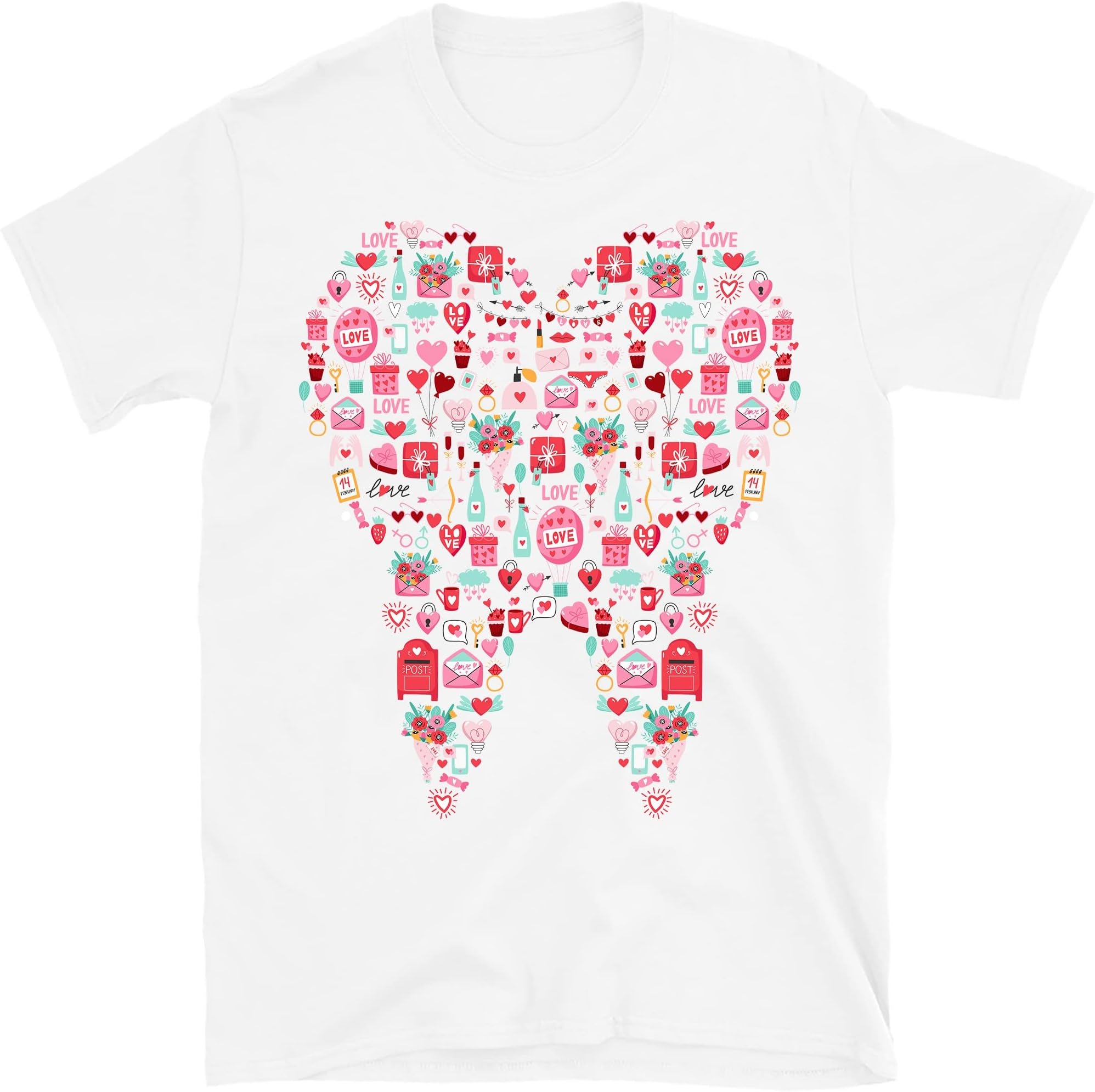 Cute Dental Squad Happy Valentine's Day 2023 Shirt, Valentine Dentist Life, Dental Valentine, Hygienist, Dental Assistant