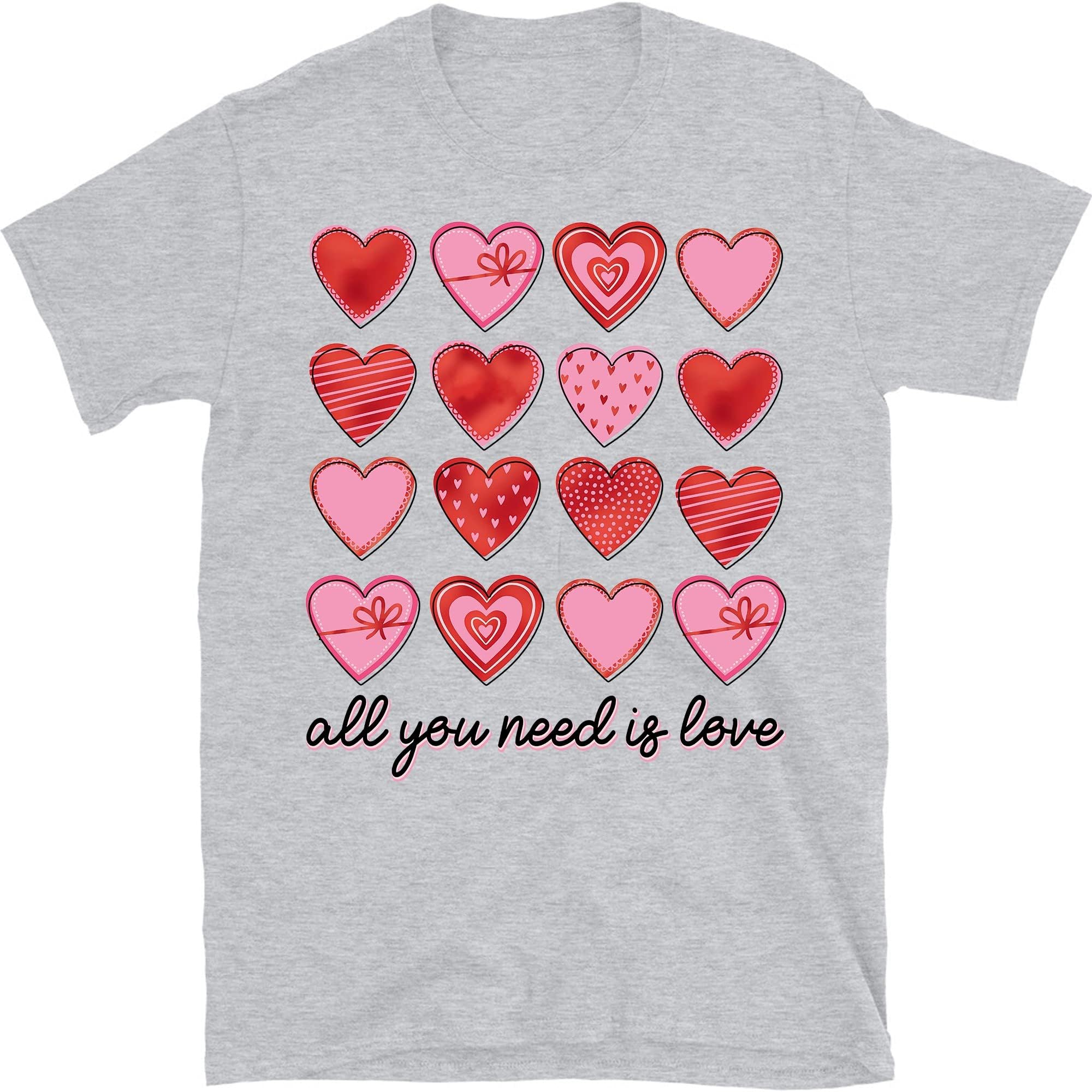 Love is All You Need Shirts, ValentineS Shirt, ValentineS Day Shirt, Funny Valentines Shirt, Gift for Valentines, Couple