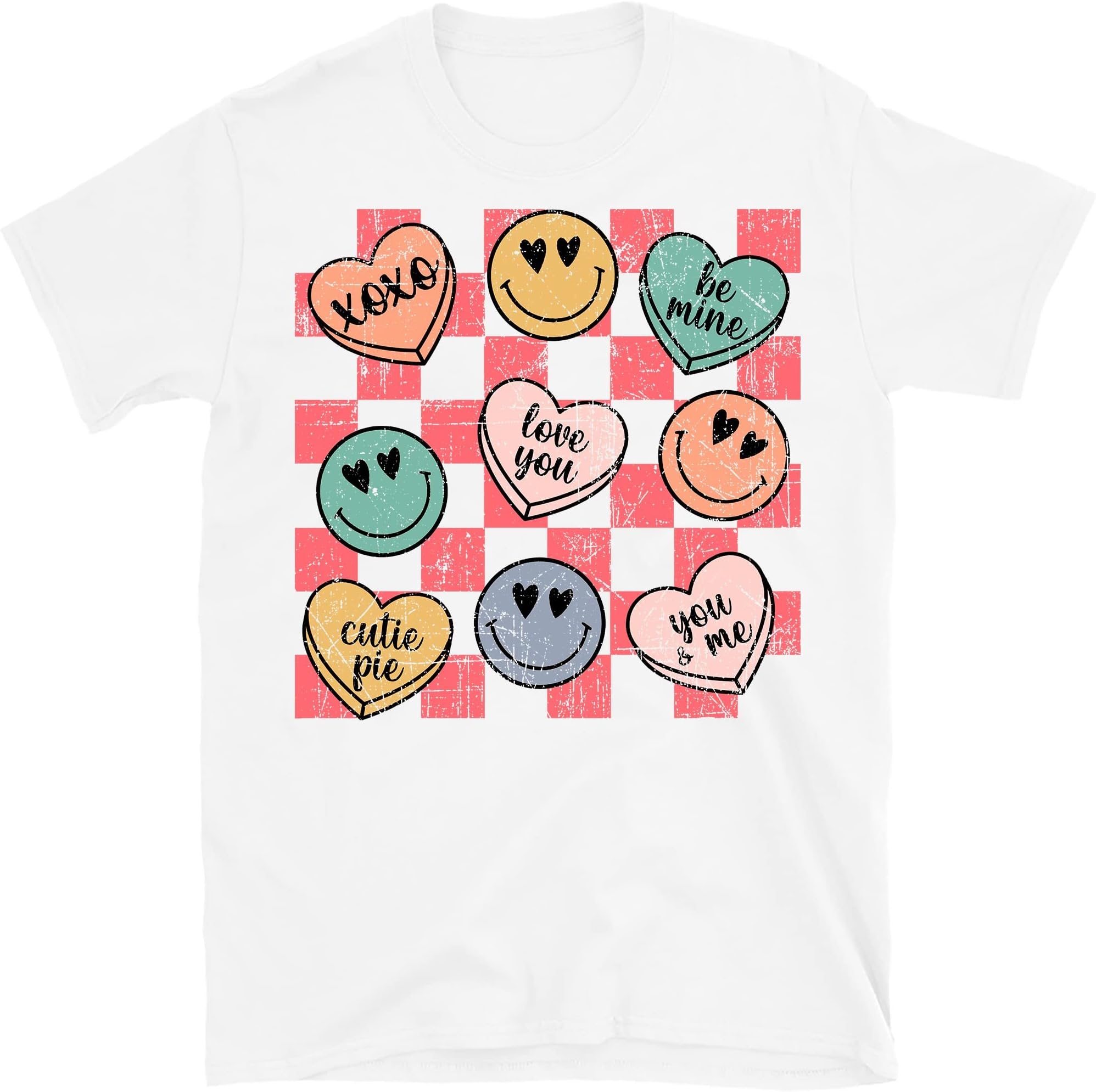 Valentines Shirt Groovy Valentines Shirt, Womens Valentines Day Shirt Valentines Conversation Hearts, Valentine's Day Gift