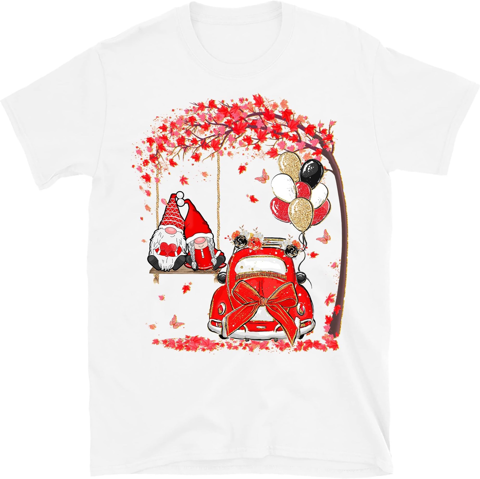 Valentines Gnomes Couple Shirt, Couple Love Gnome T-Shirt, Valentines Day Tee, Funny Gnomes Sweater, Valentines Day Gift