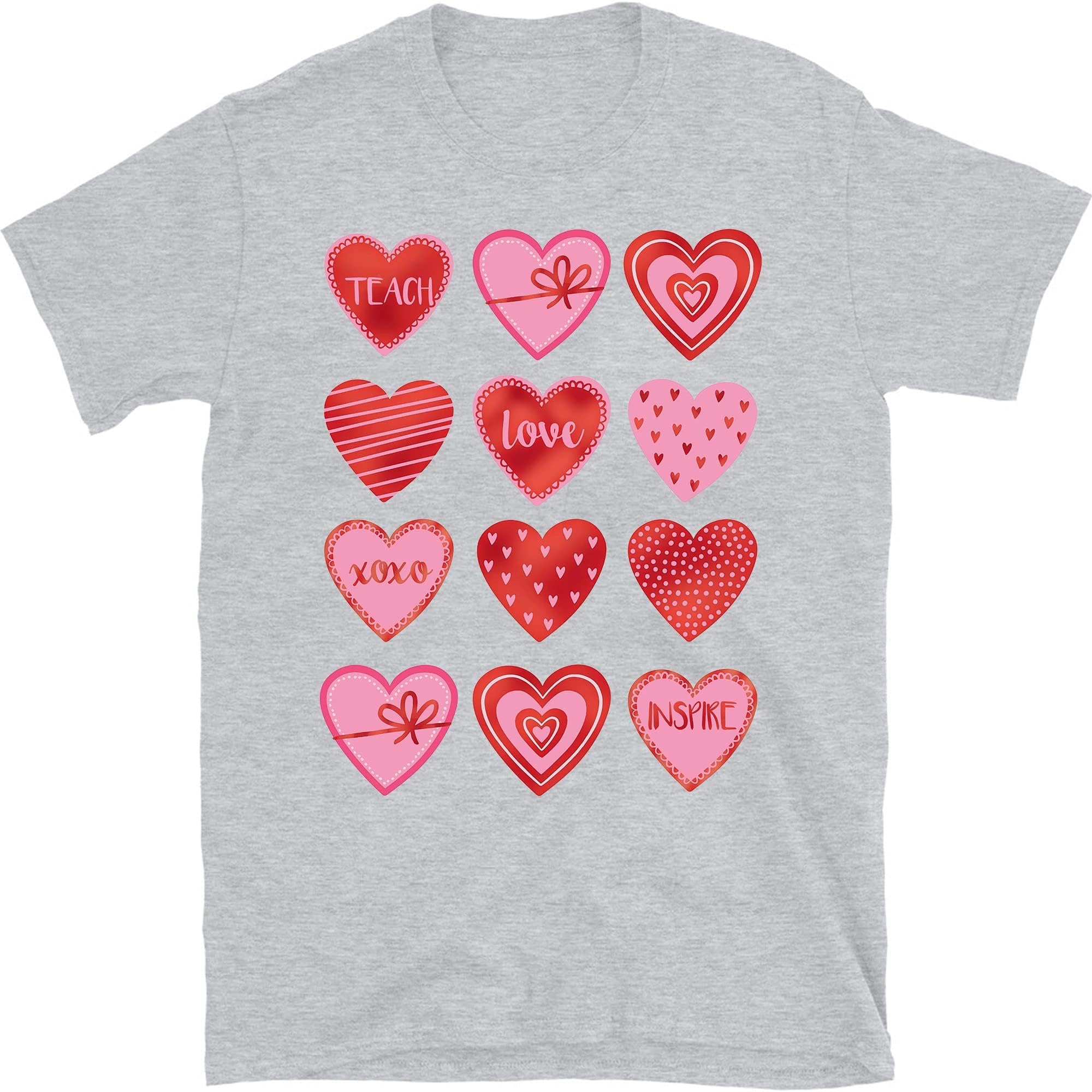 Teacher Valentine's Shirt, Teacher Sweatshirt, Womens Valentines Day Shirt, Valentines Teacher Shirt, Cute Valentine Shirt