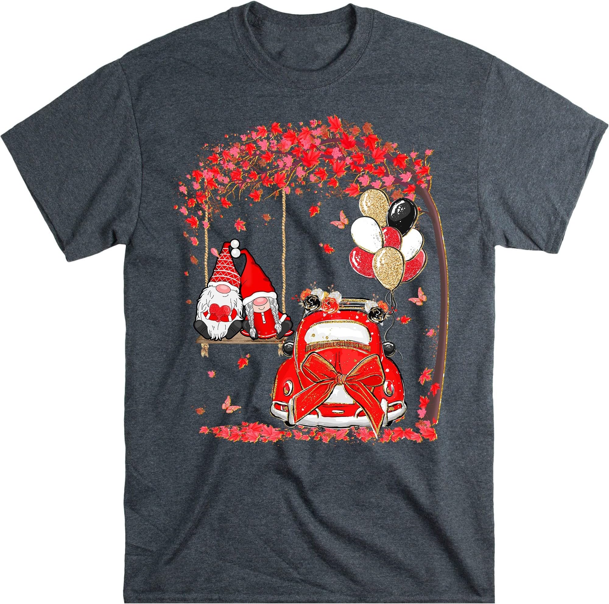 Valentines Gnomes Couple Shirt, Couple Love Gnome T-Shirt, Valentines Day Tee, Funny Gnomes Sweater, Valentines Day Gift