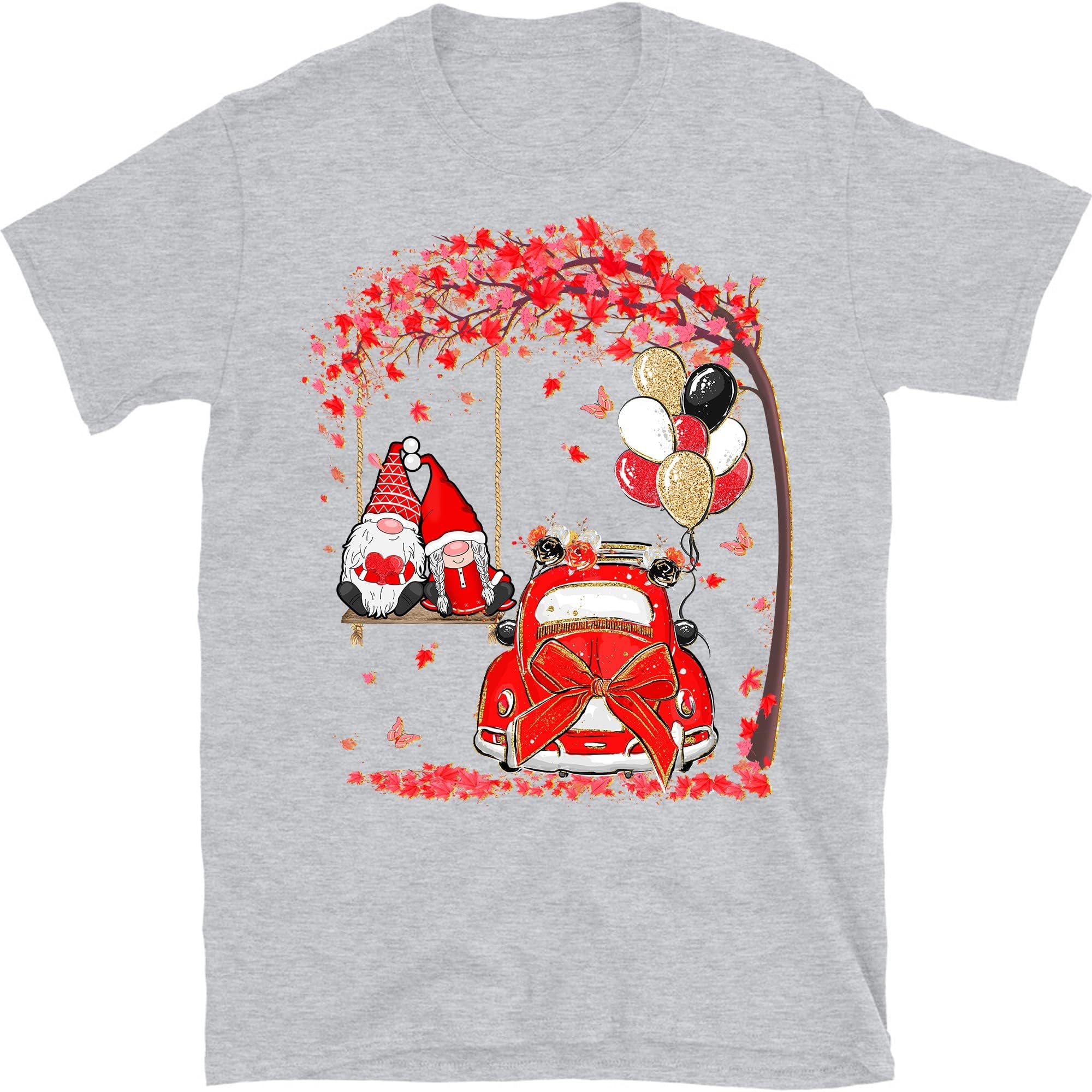 Valentines Gnomes Couple Shirt, Couple Love Gnome T-Shirt, Valentines Day Tee, Funny Gnomes Sweater, Valentines Day Gift