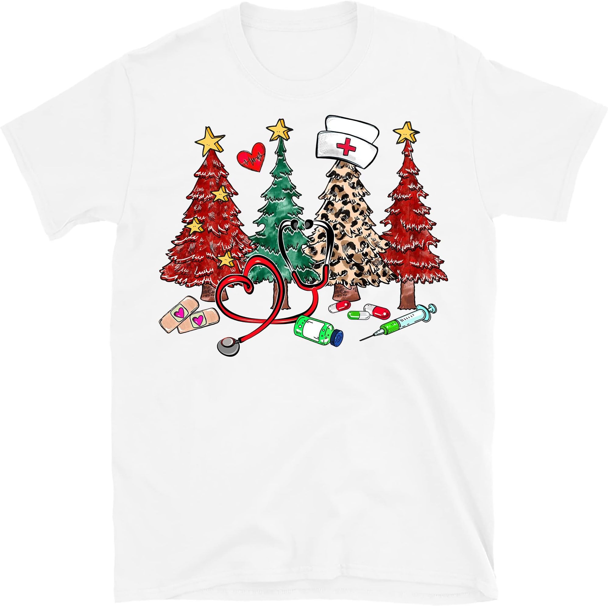 Christmas Nurse Sweatshirt, Nurse Christmas Shirt, Gift for Nurse Crewneck for Women Rn, Funny Christmas Work Tee