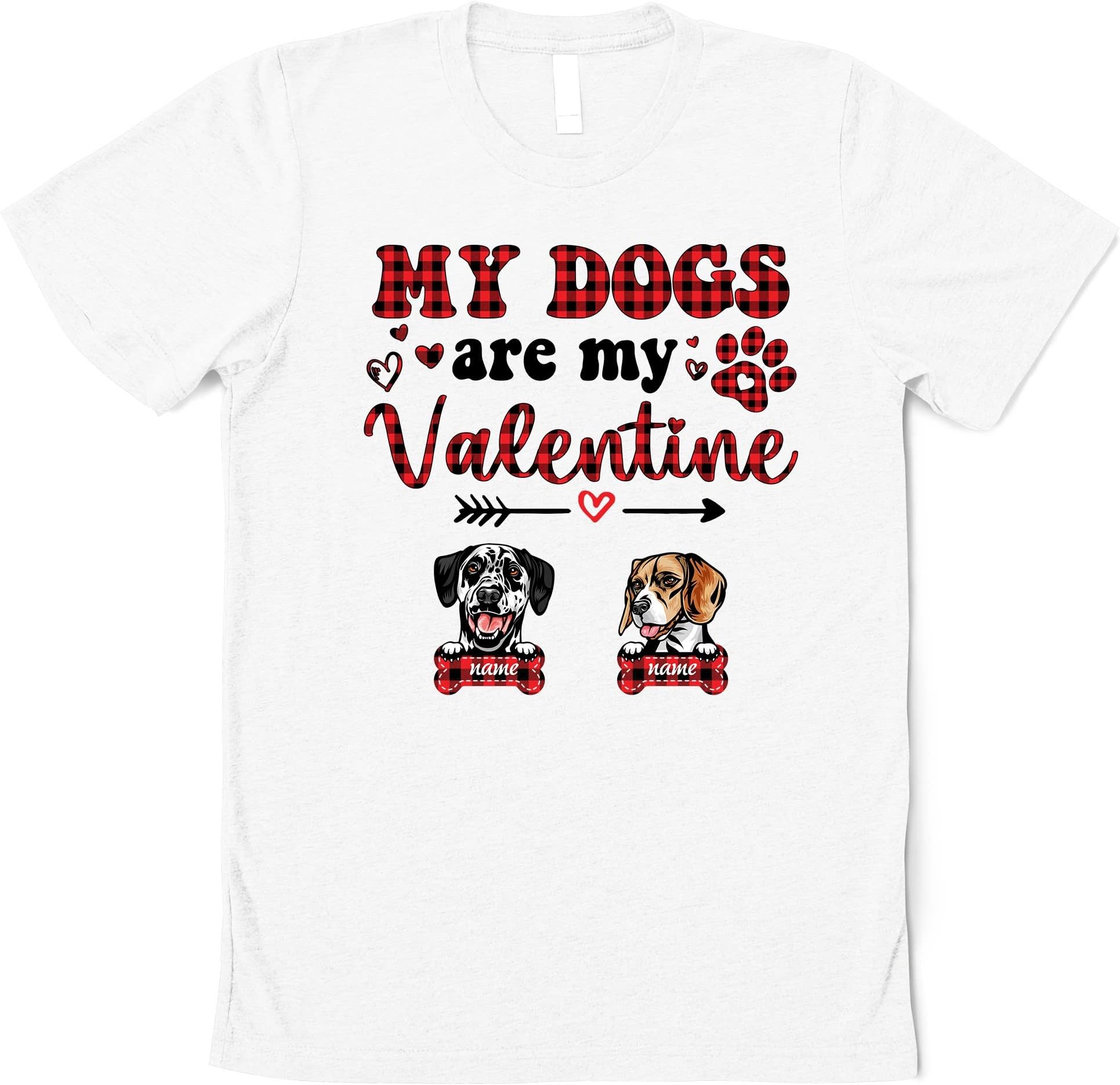 My Dog is My Valentine Shirt, Dog Lover Shirt, Funny Valentine's Shirt, Valentine's Day Shirt, Dog Mom, Fur Mama for Life, Dog Valentine Multicolored