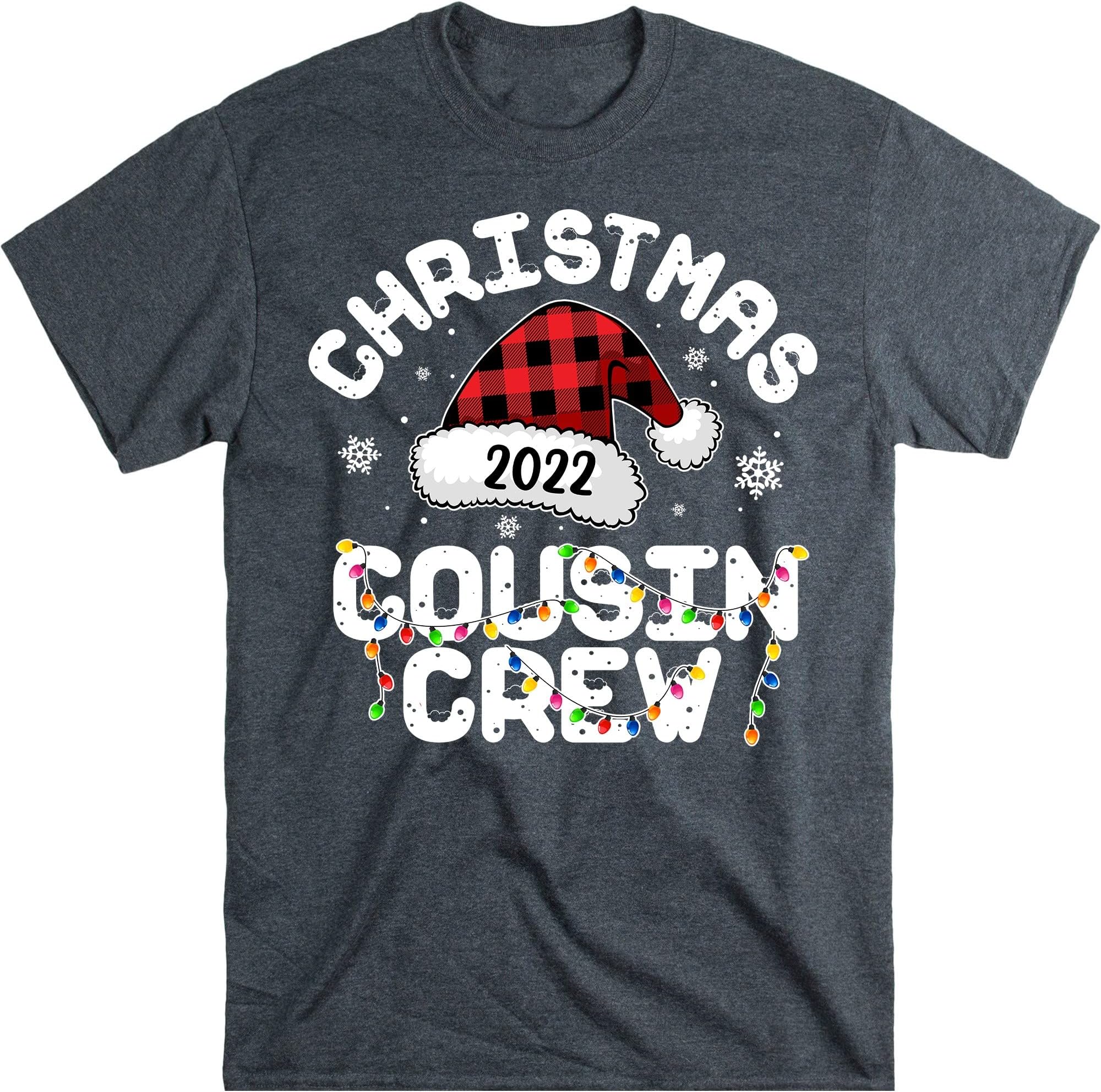 Christmas 2022 Cousin Crew Shirt, Santa Hat Christmas Cousin Crew Shirt, Cousins' Christmas Shirt, Cousin Crew Tee