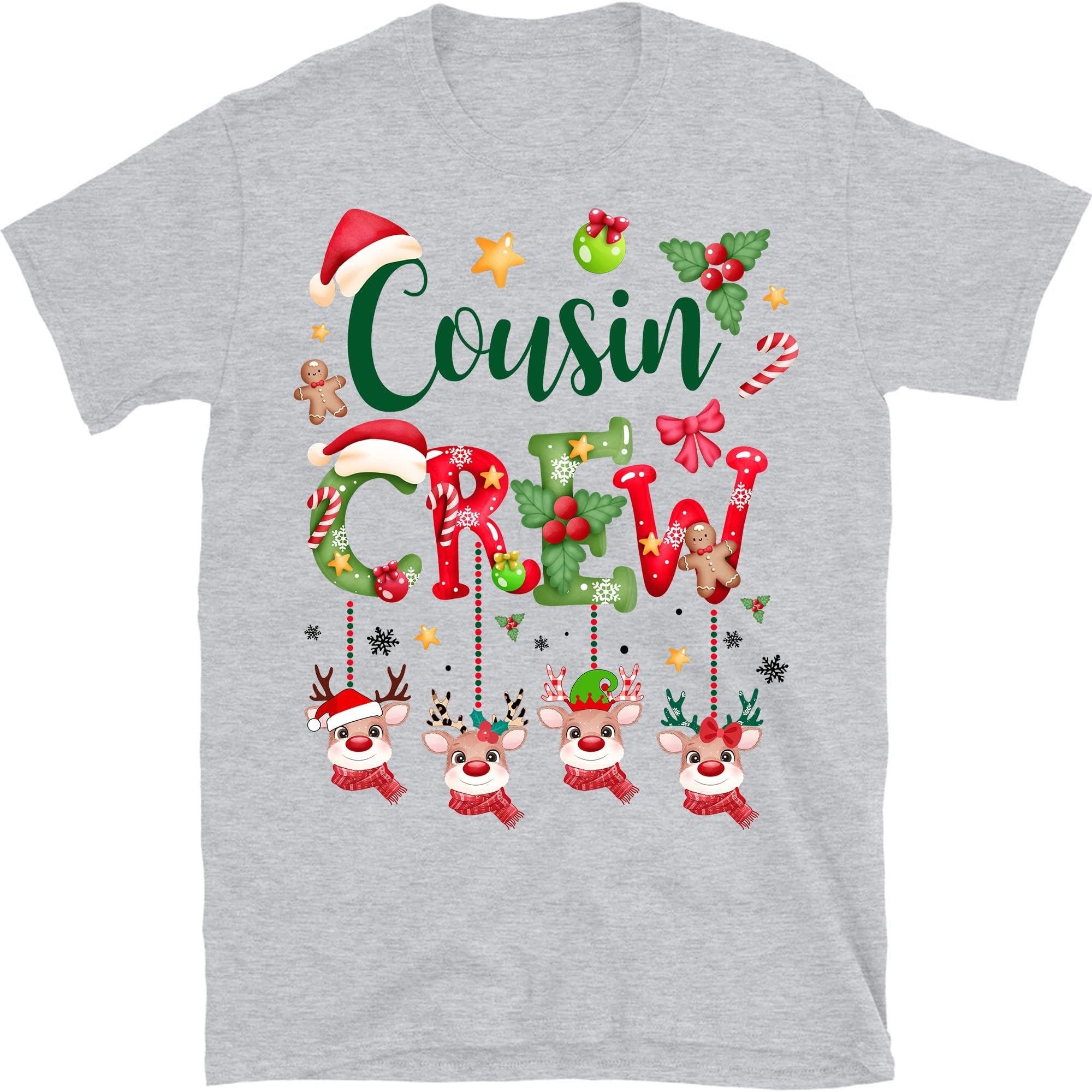 Cousin Christmas Crew Tees, Cousin Crew Shirt, Cousin Christmas Shirt, Cousin Matching Shirts, Christmas Family Matching