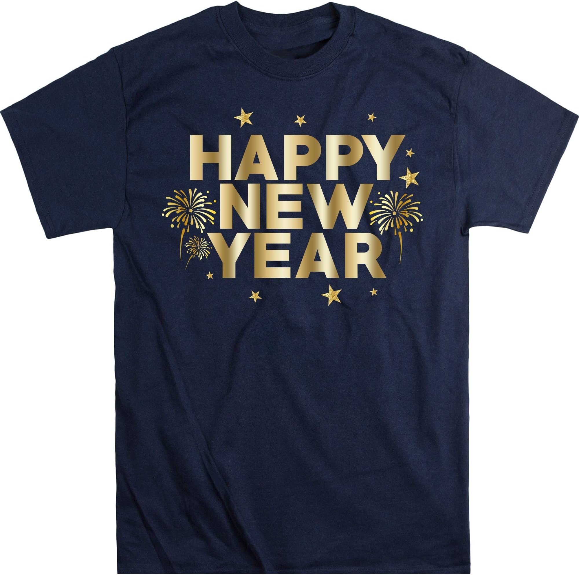 Happy New Year Shirt Gift for Family Dinner,New Year Party Shirt,Christmas Shirt,Happy New Year Family Reunion Clothes